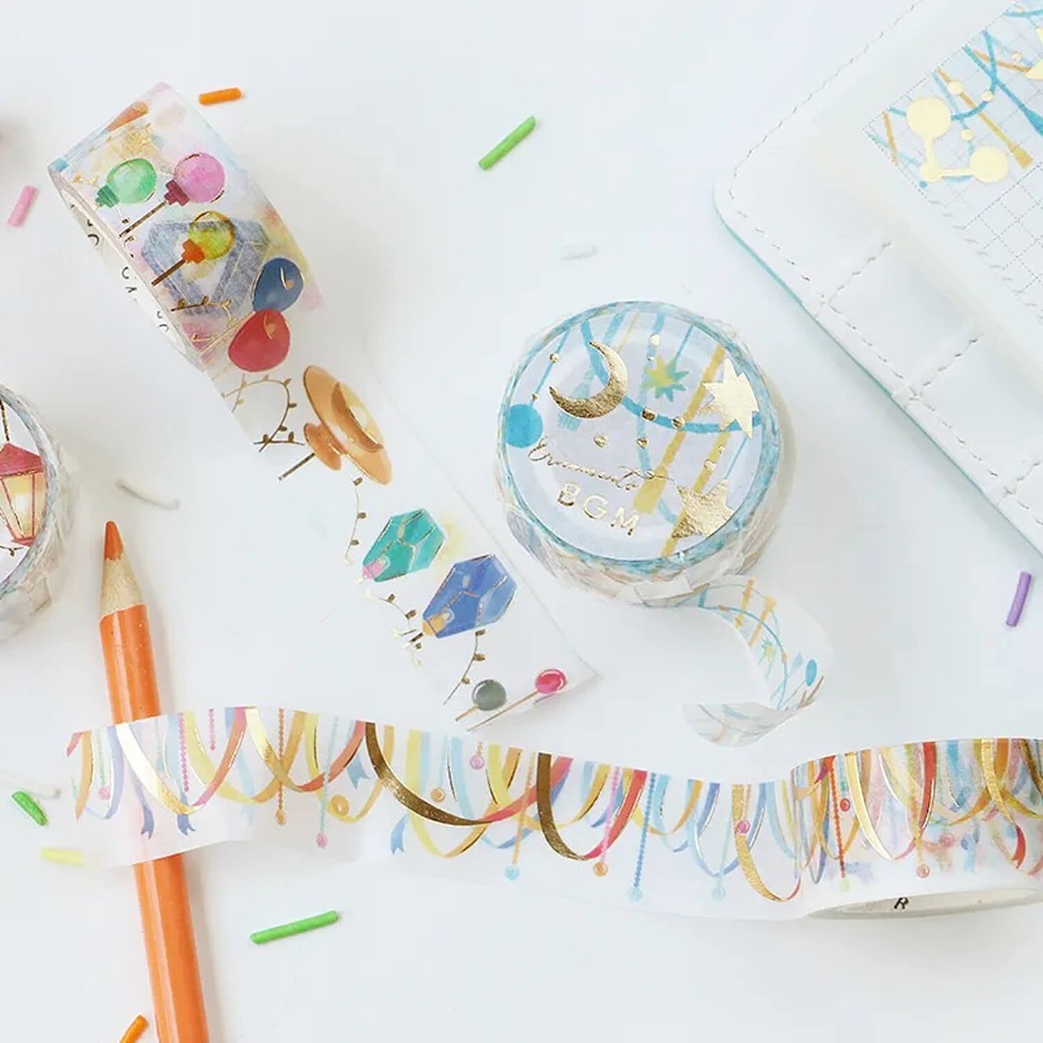 BGM Special Washi Tape – Curtain of Tapes