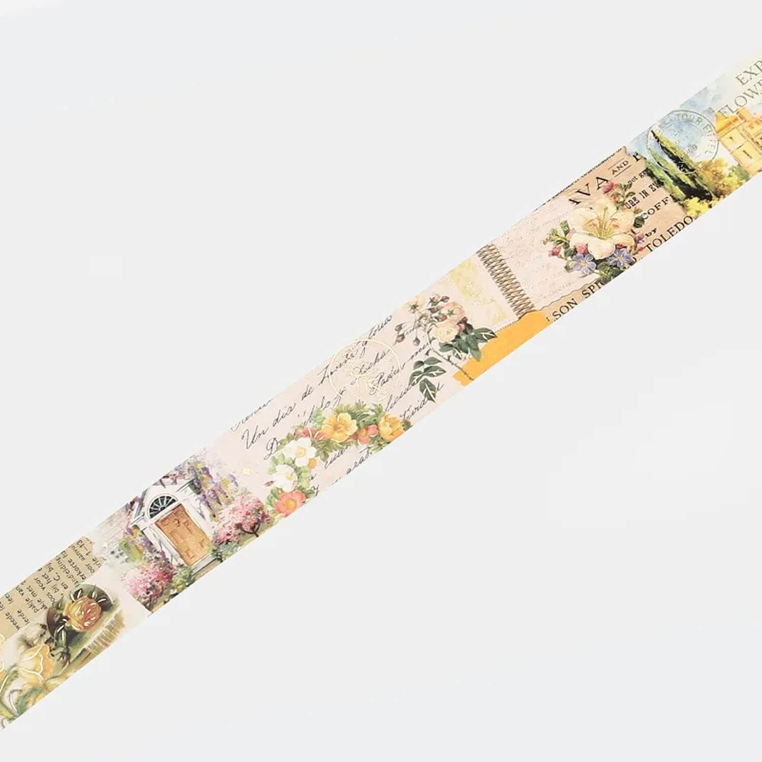 BGM Special Washi Tape – Invitation to Romance - Flowers