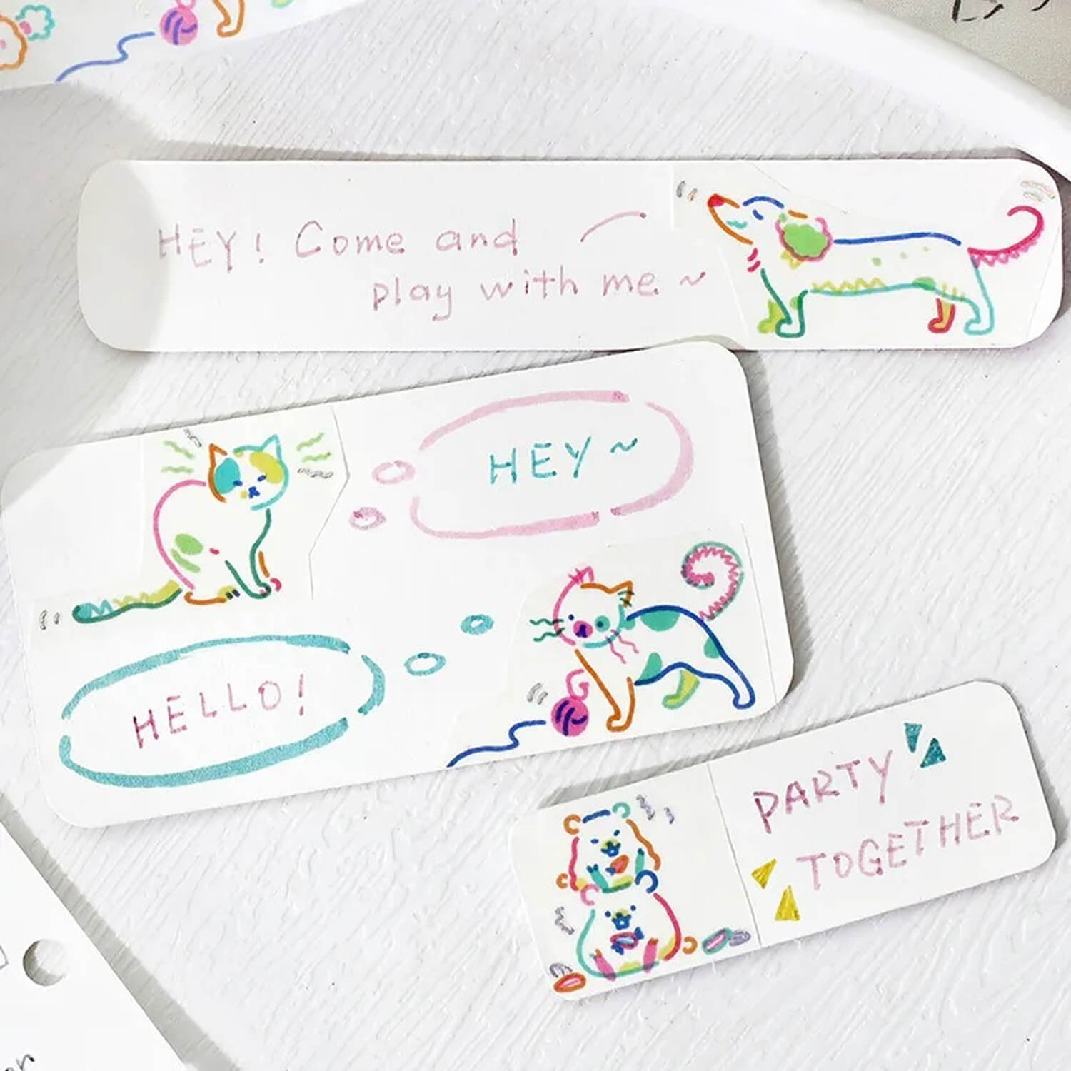 BGM Washi Tape – Life - Color Zoo