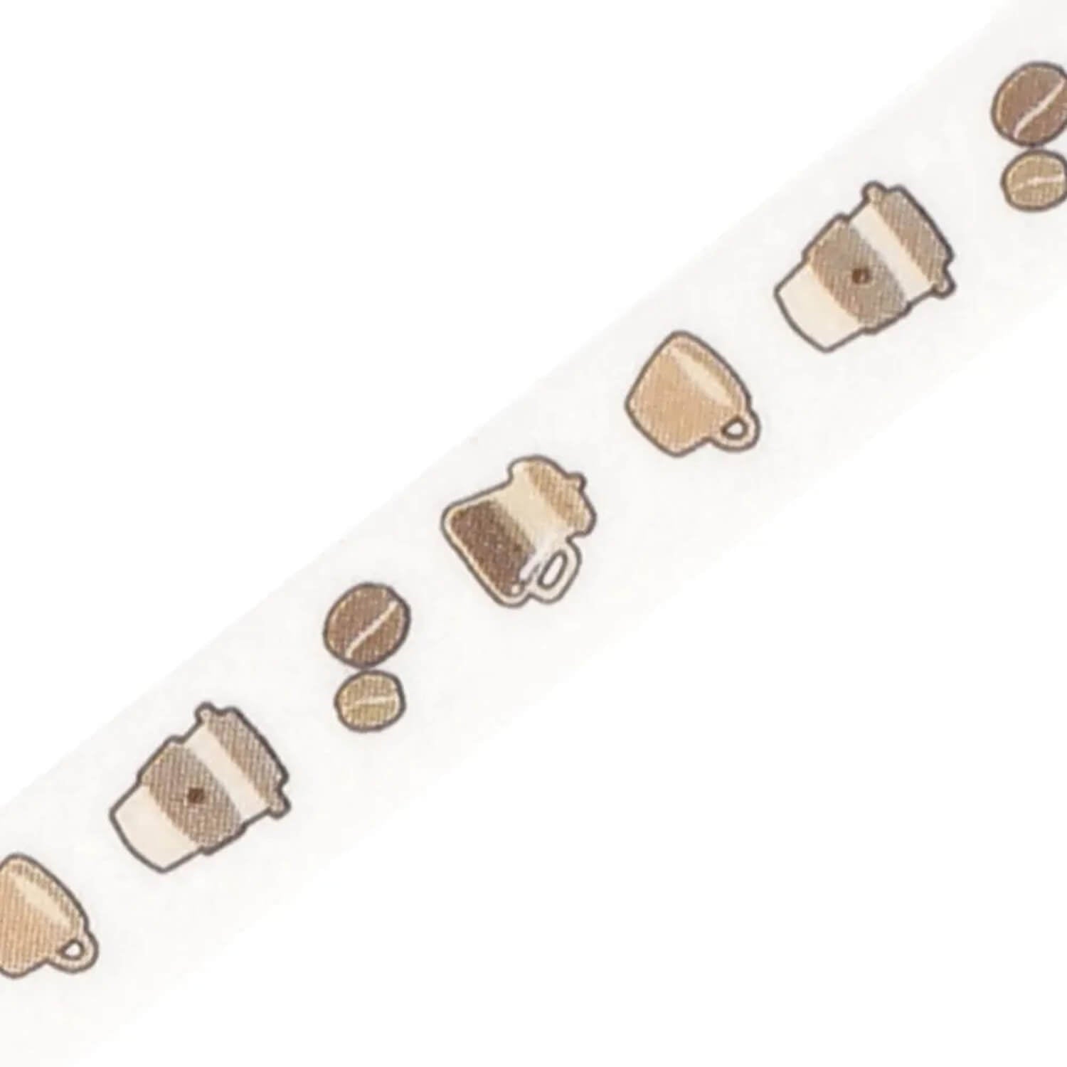 BGM Washi Tape – Life 5mm - Coffee Time