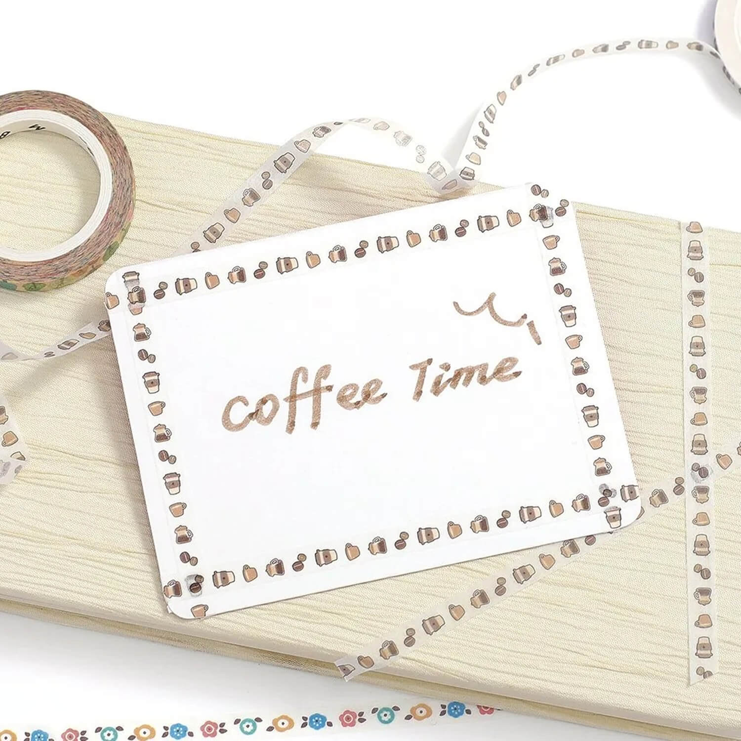 BGM Washi Tape – Life 5mm - Coffee Time