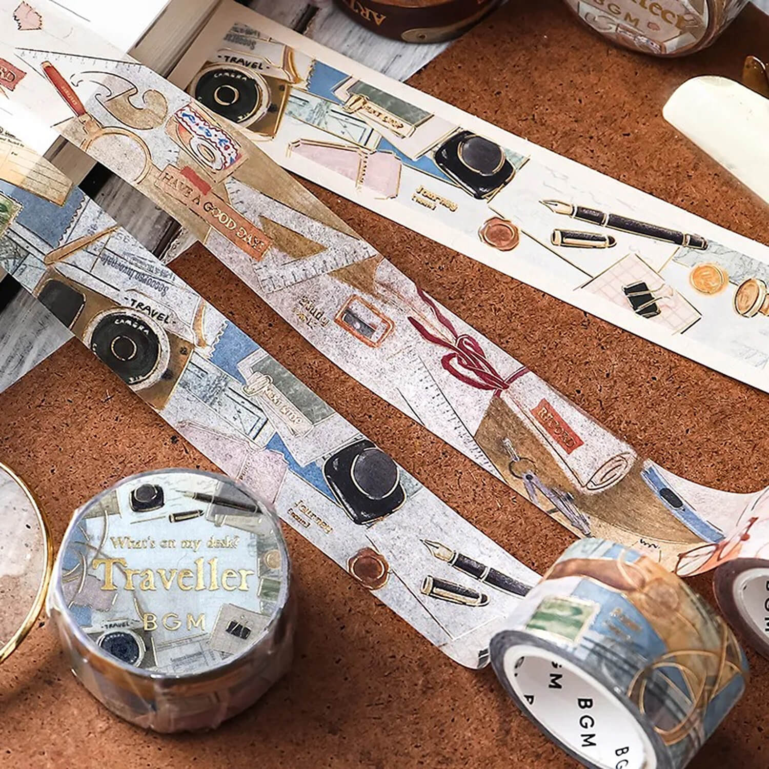 BGM Washi Tape – My Desk - Architect