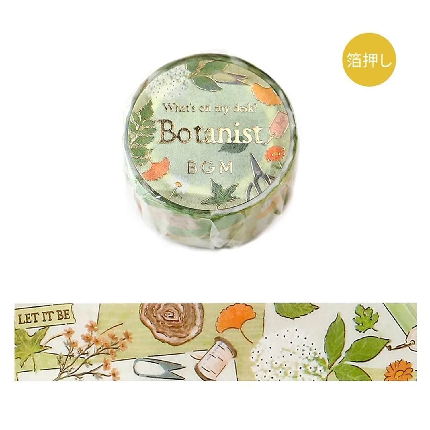 BGM Washi Tape – My Desk - Botanist