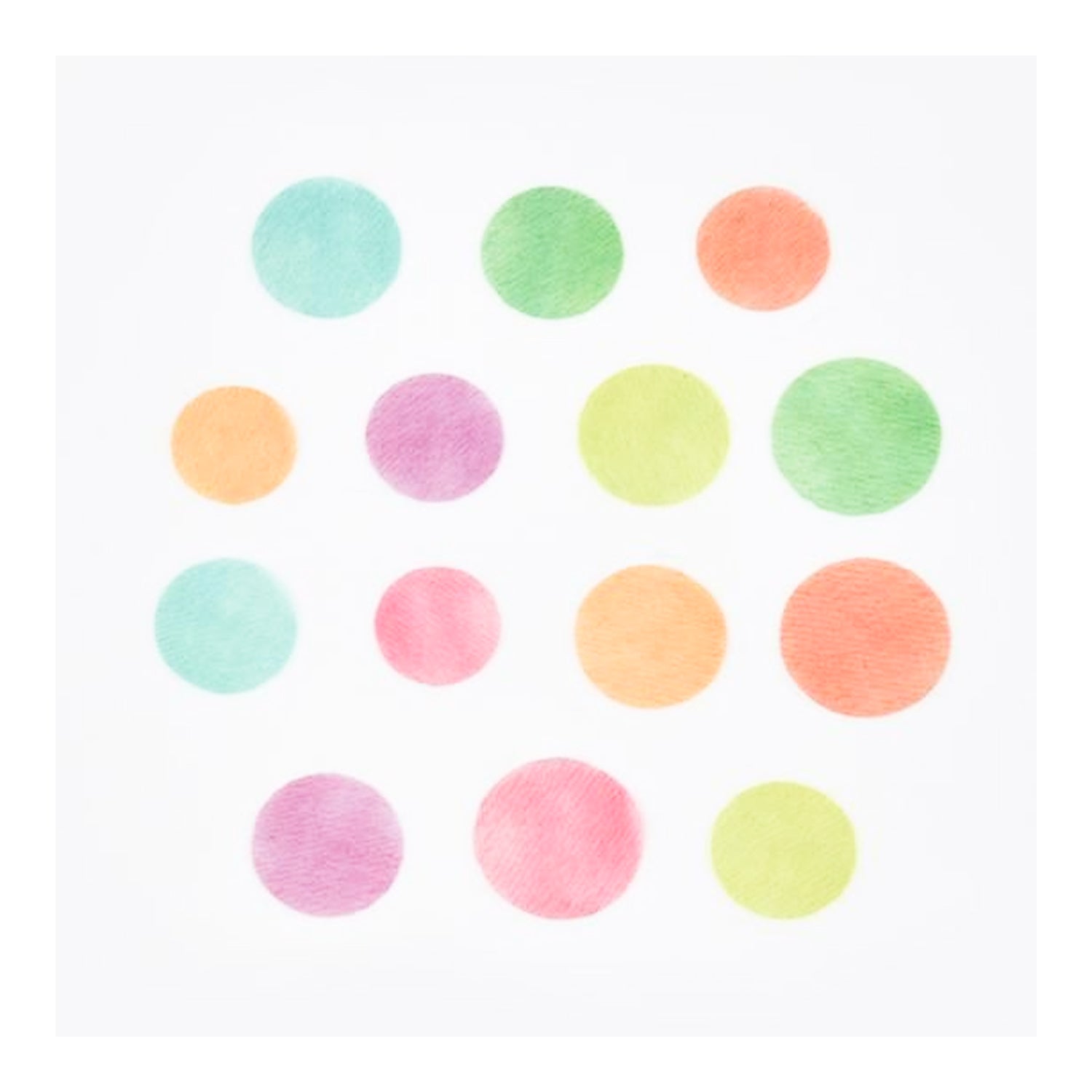 Bande Washi Tape Sticker Roll - Circle