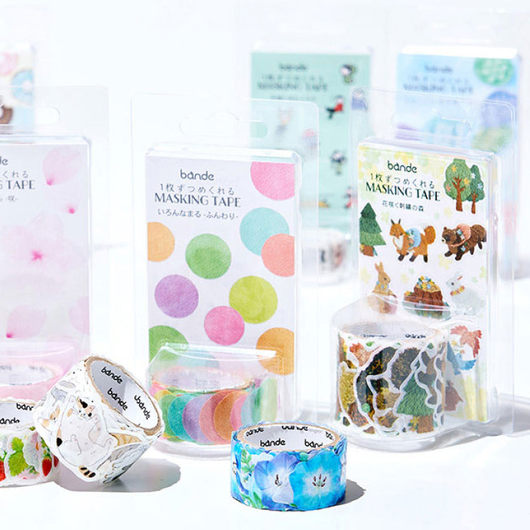 Bande Washi Tape Sticker Roll - Circle