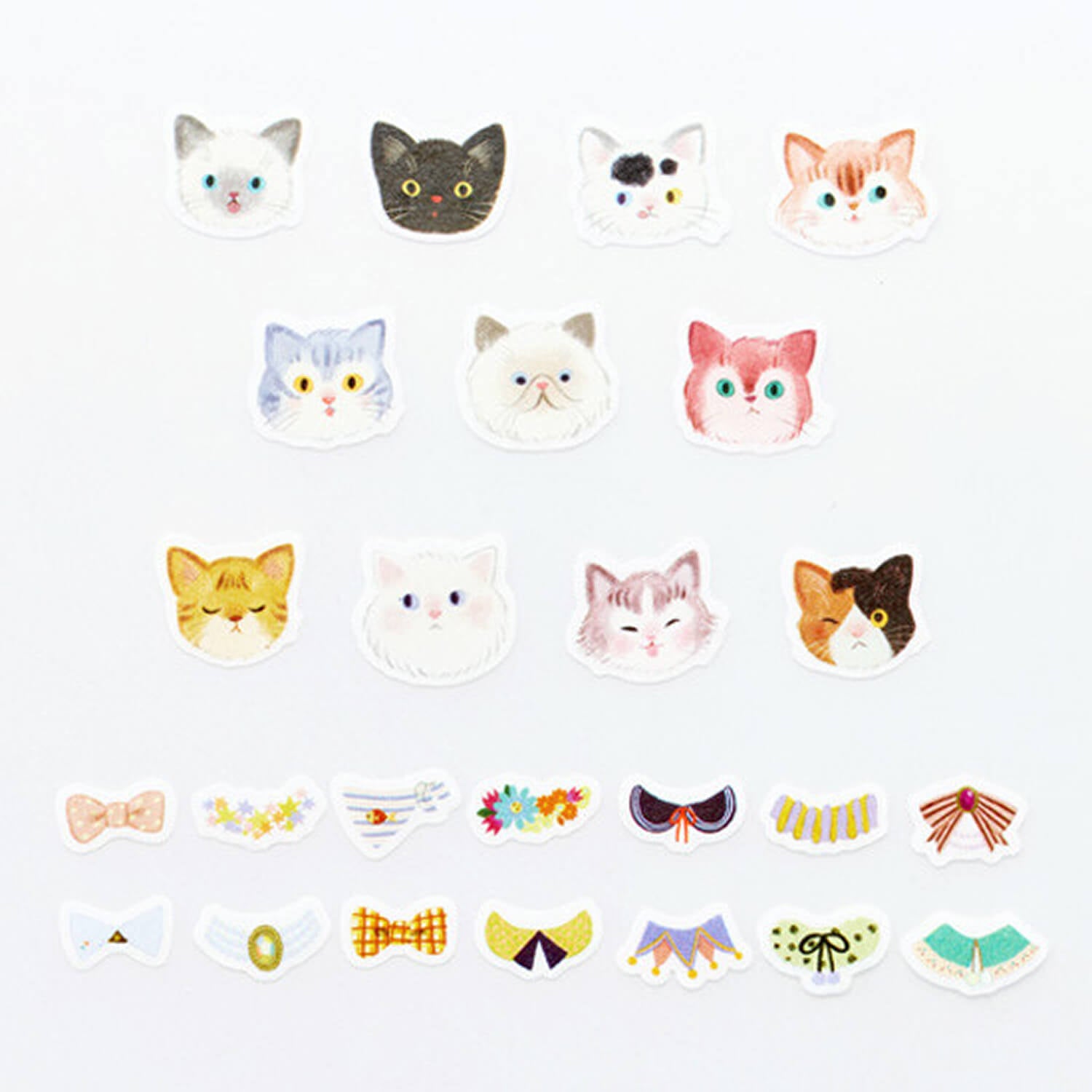 Bande Washi Tape Sticker Roll – Dress-Up Cats