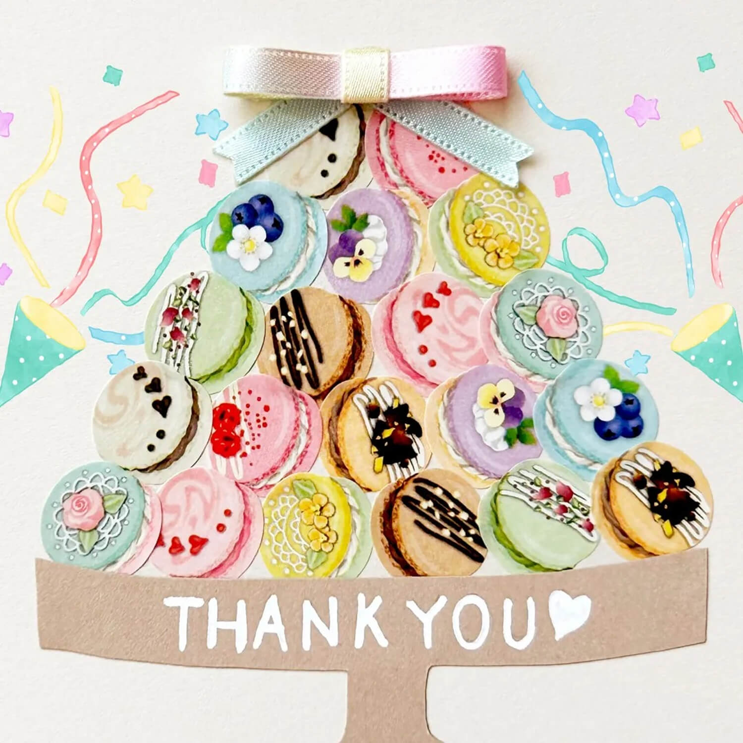 Bande Washi Tape Sticker Roll – Dressed-Up Macarons