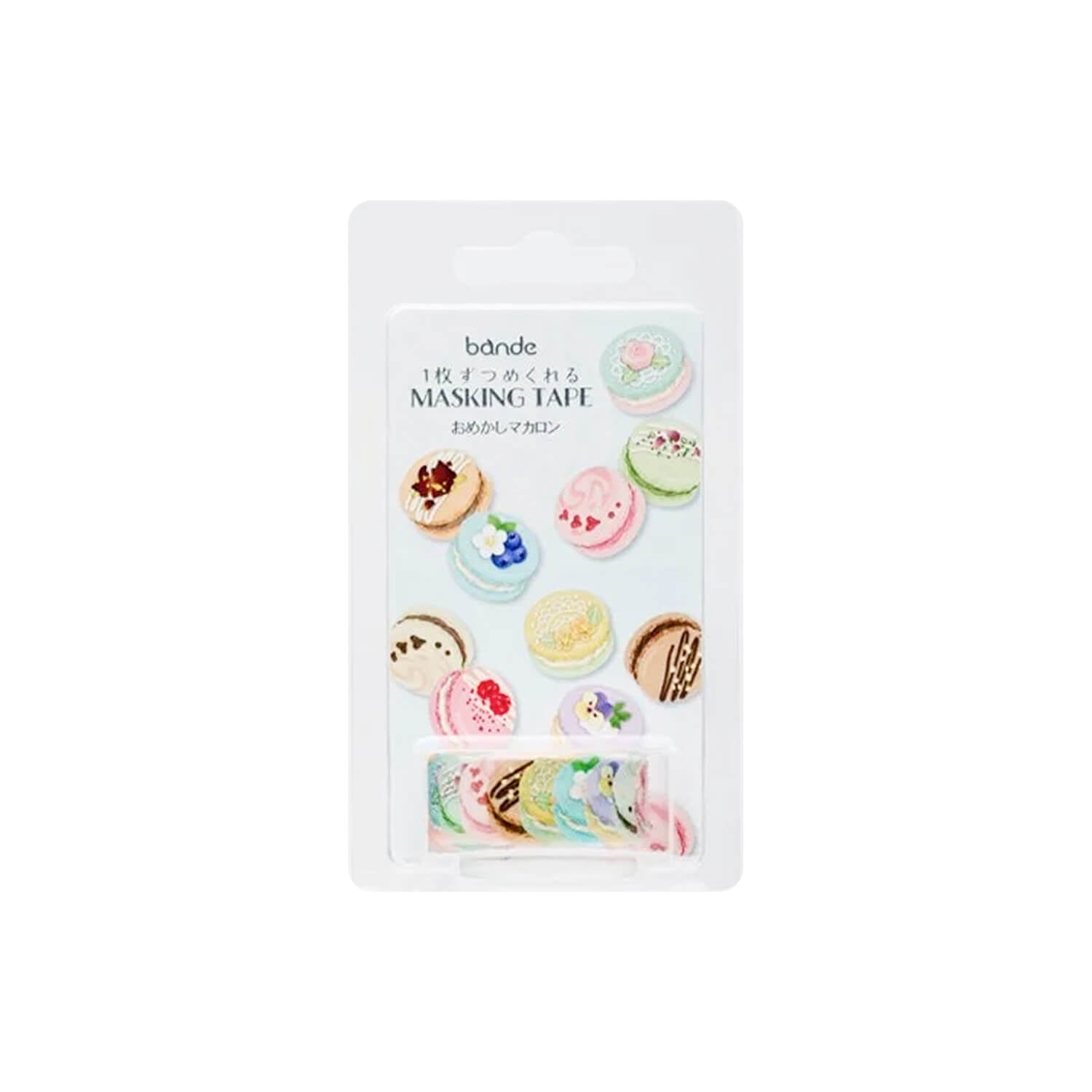 Bande Washi Tape Sticker Roll – Dressed-Up Macarons
