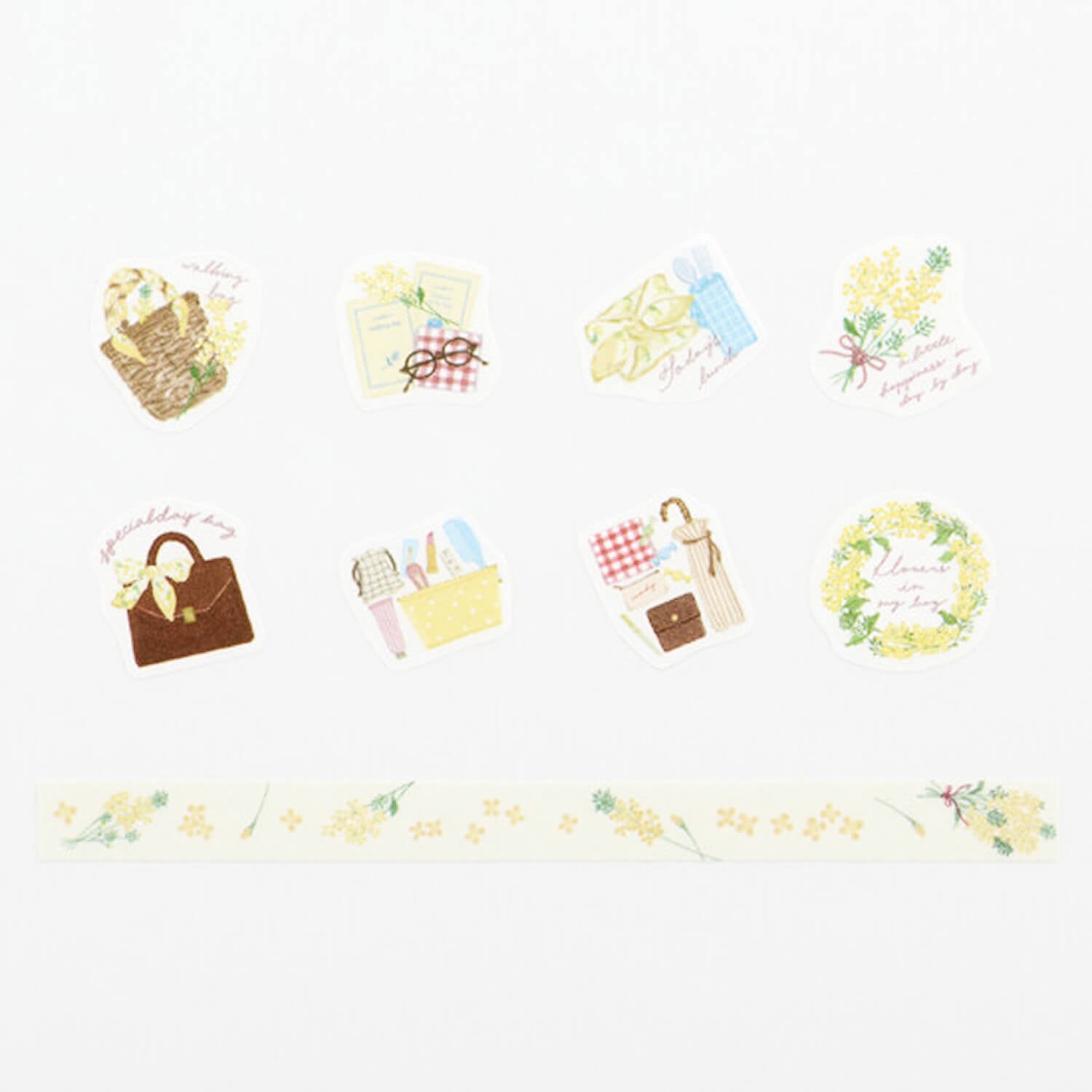 Bande Washi Tape Sticker Roll – Flowers in My Bag