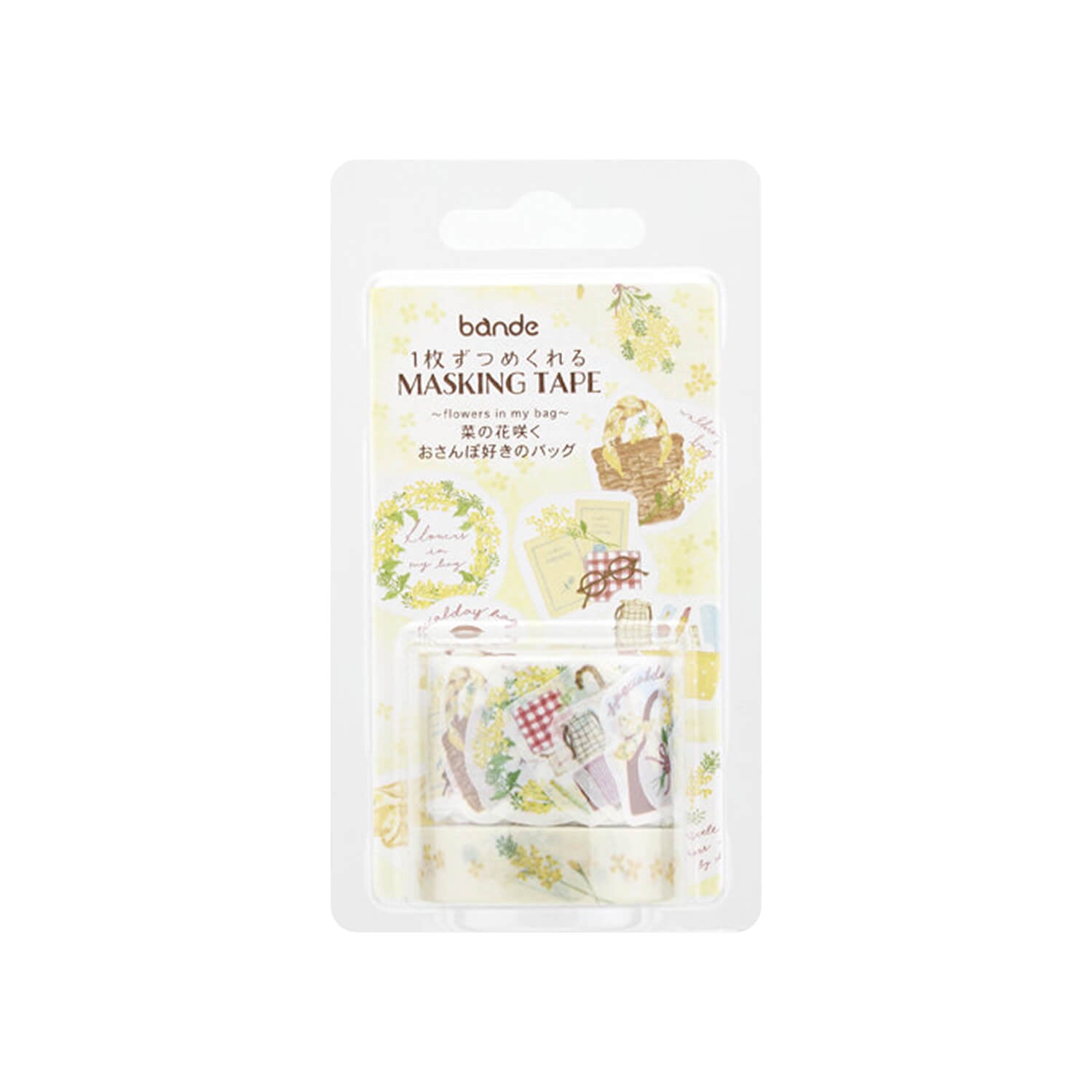 Bande Washi Tape Sticker Roll – Flowers in My Bag
