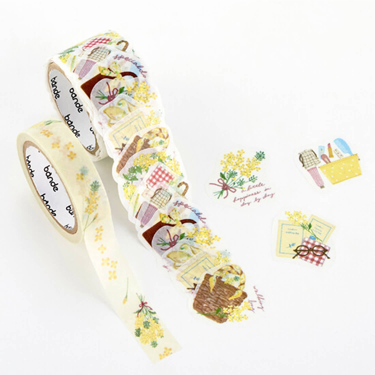 Bande Washi Tape Sticker Roll – Flowers in My Bag