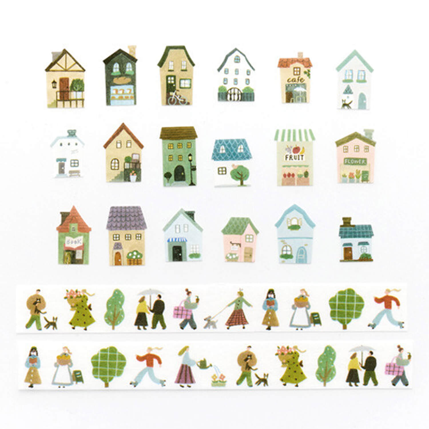 Bande Washi Tape Sticker Roll – Gentle Town