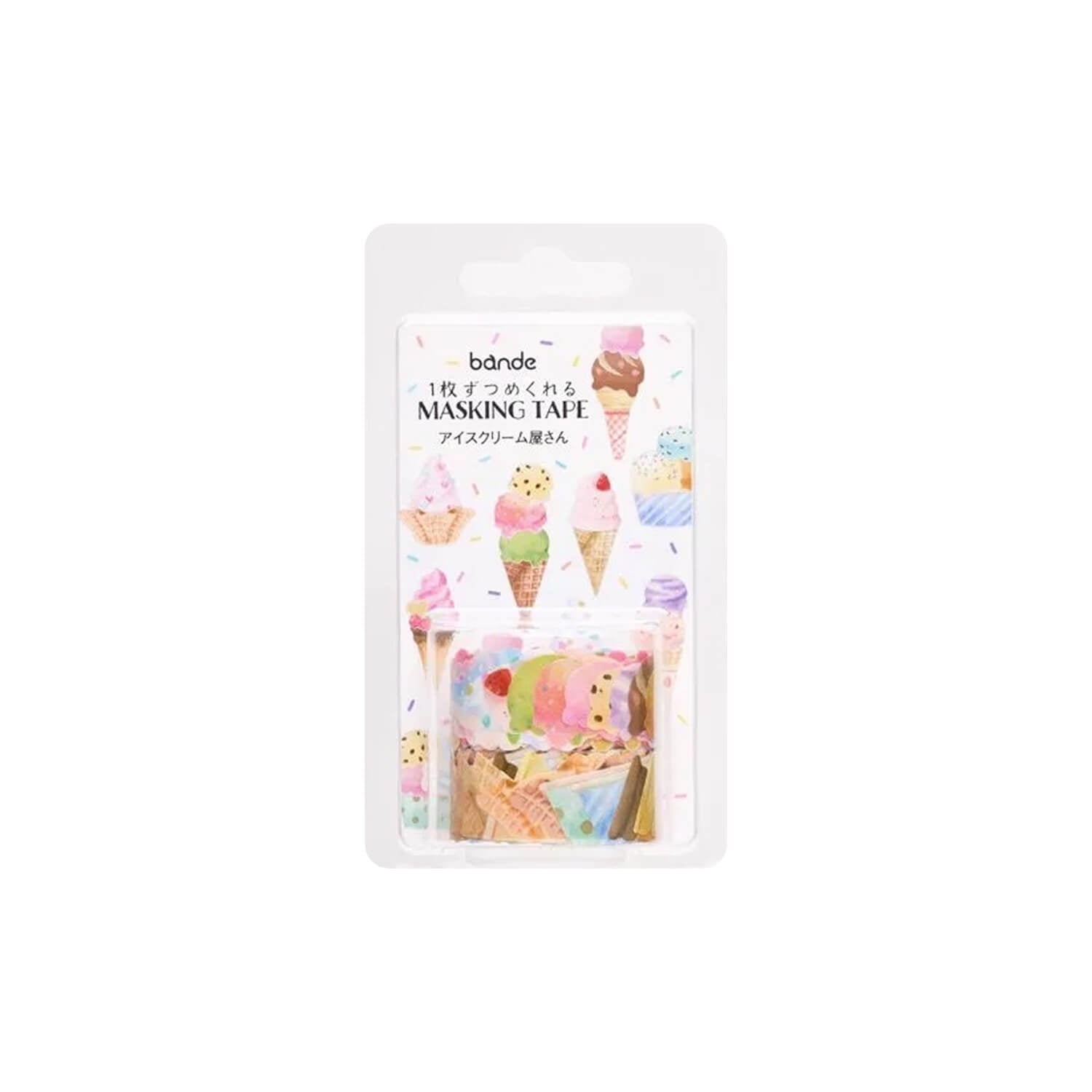 Bande Washi Tape Sticker Roll – Ice Cream Shop
