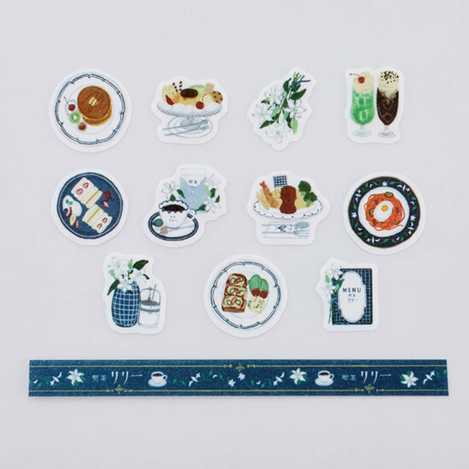Bande Washi Tape Sticker Roll – Kissaten Lily