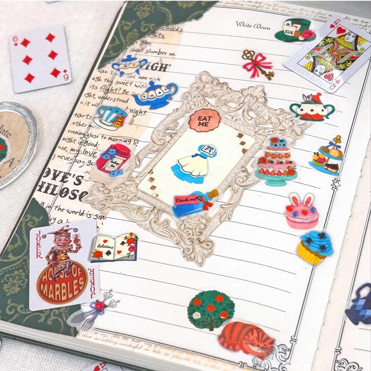 Bande Washi Tape Sticker Roll – Alice's Tea Party