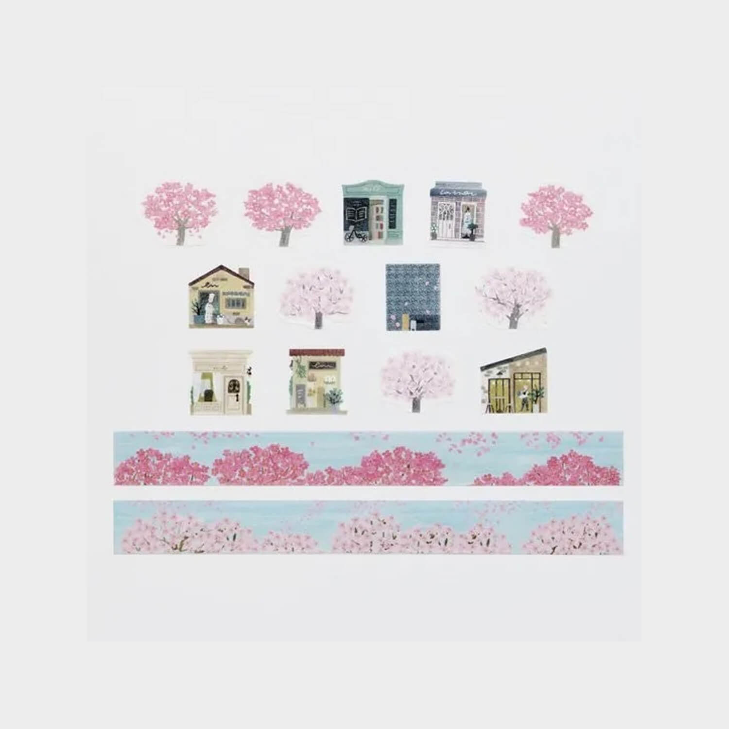 Bande Washi Tape Sticker Roll – Sakura Promenade