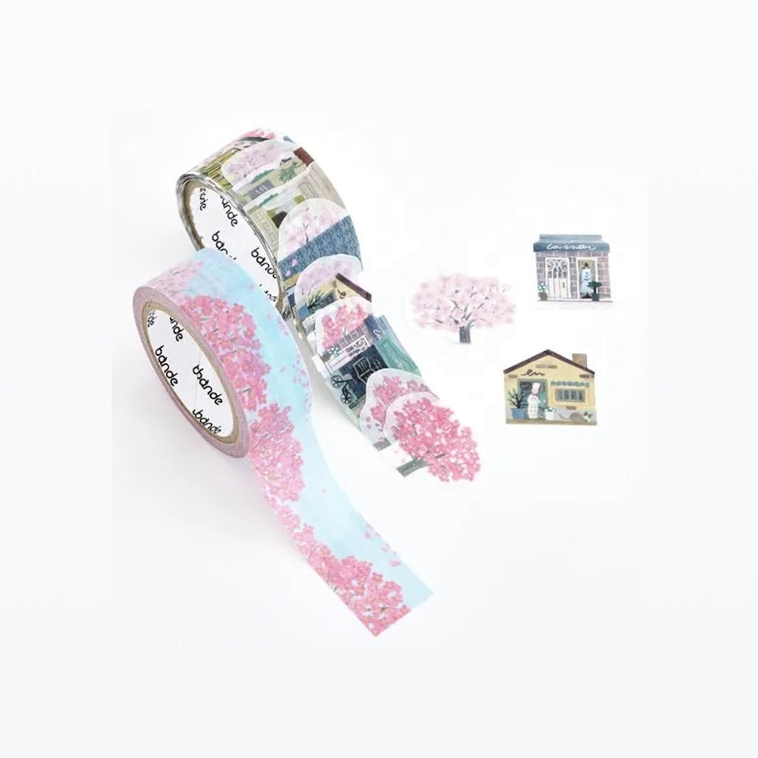 Bande Washi Tape Sticker Roll – Sakura Promenade