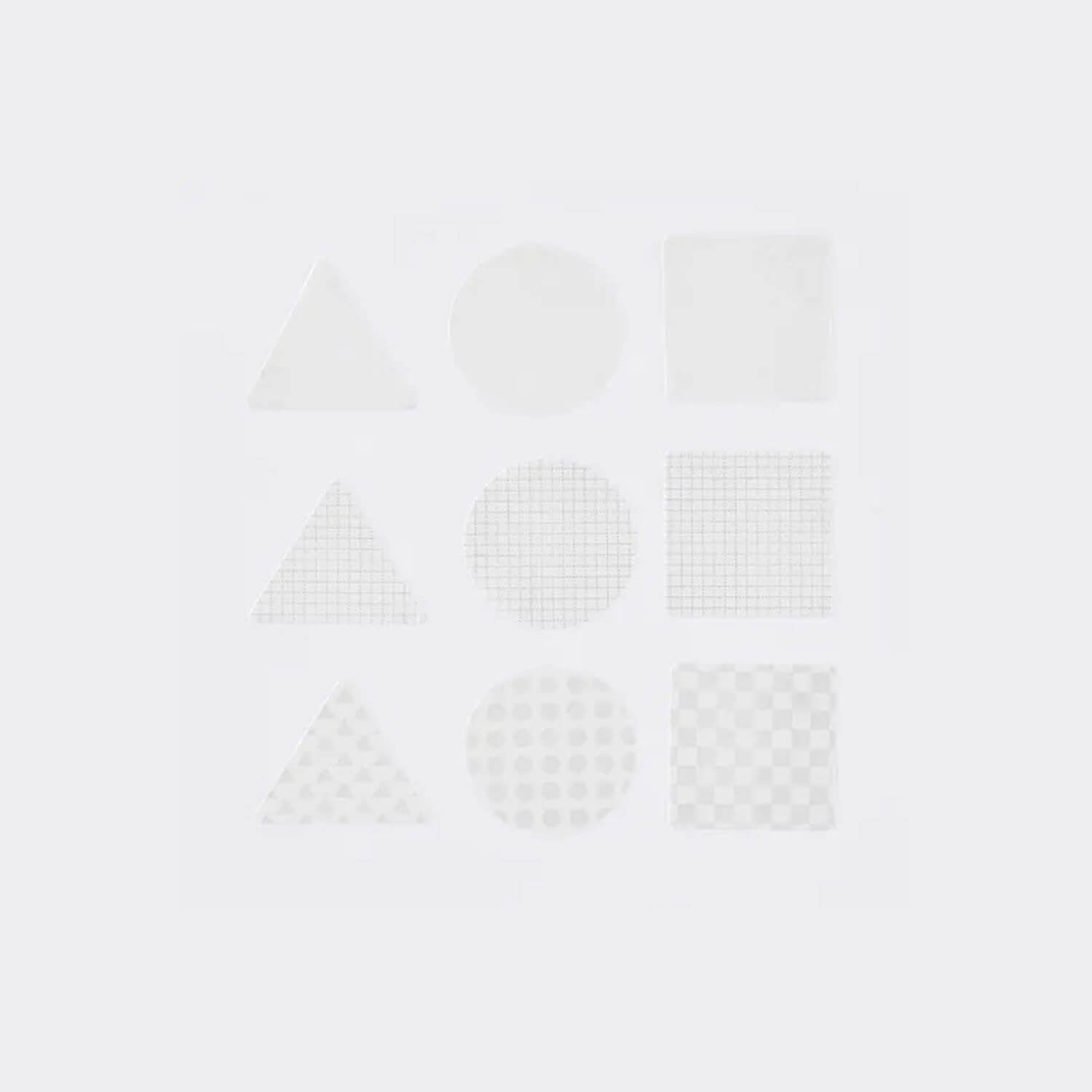 Bande Writable Sticker Roll – Shapes