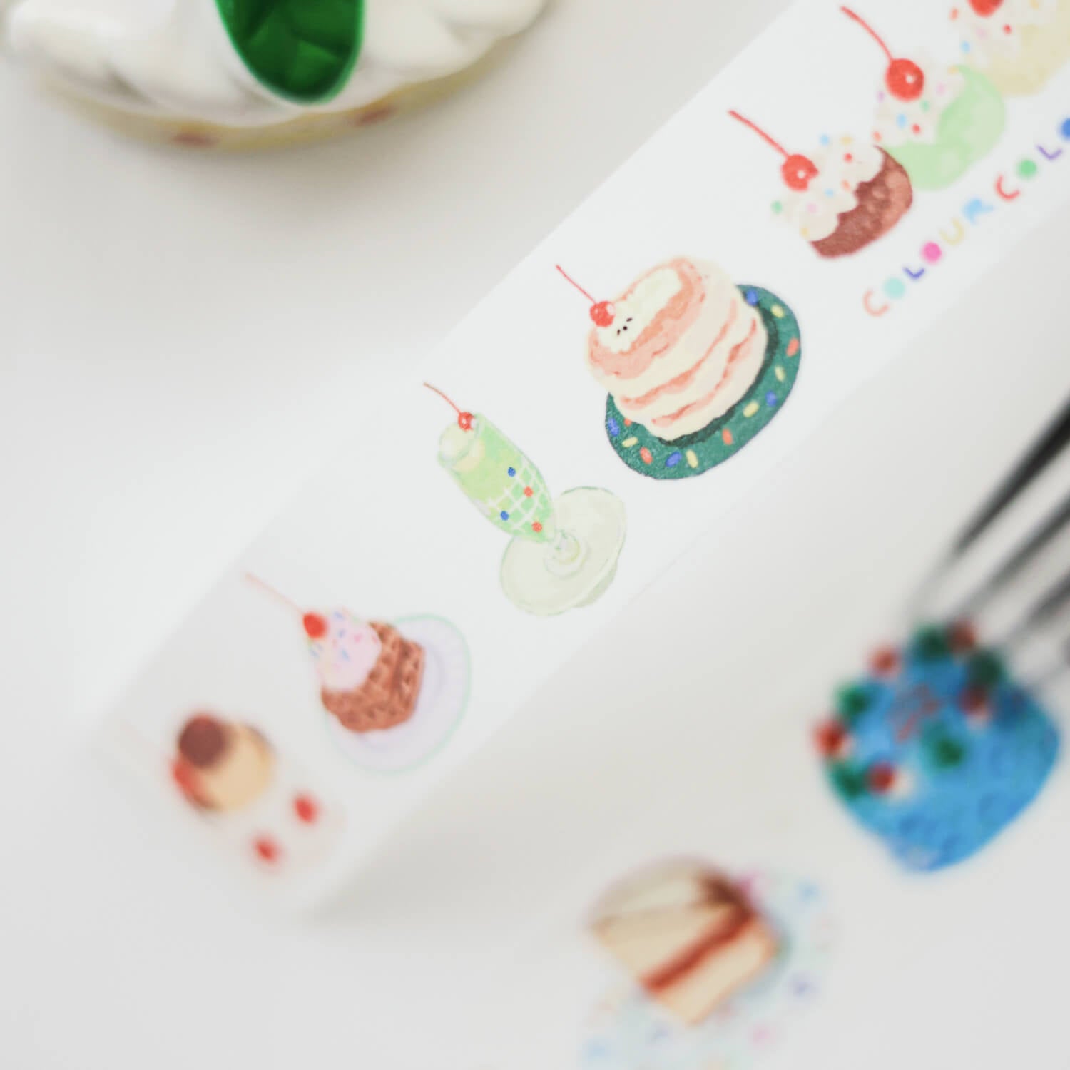 Bieguan Kiss Cut Masking Tape - Sweets