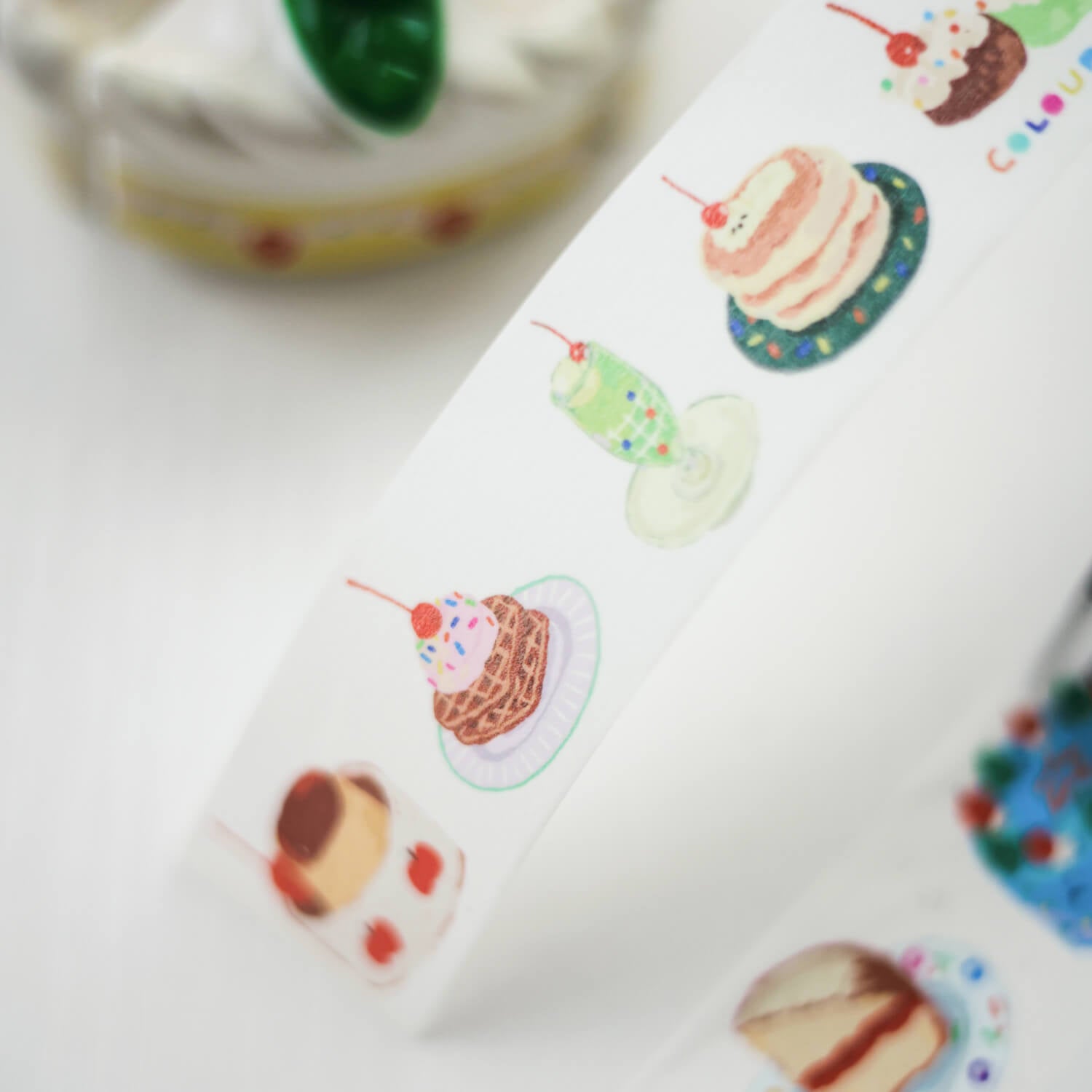Bieguan Kiss Cut Masking Tape - Sweets