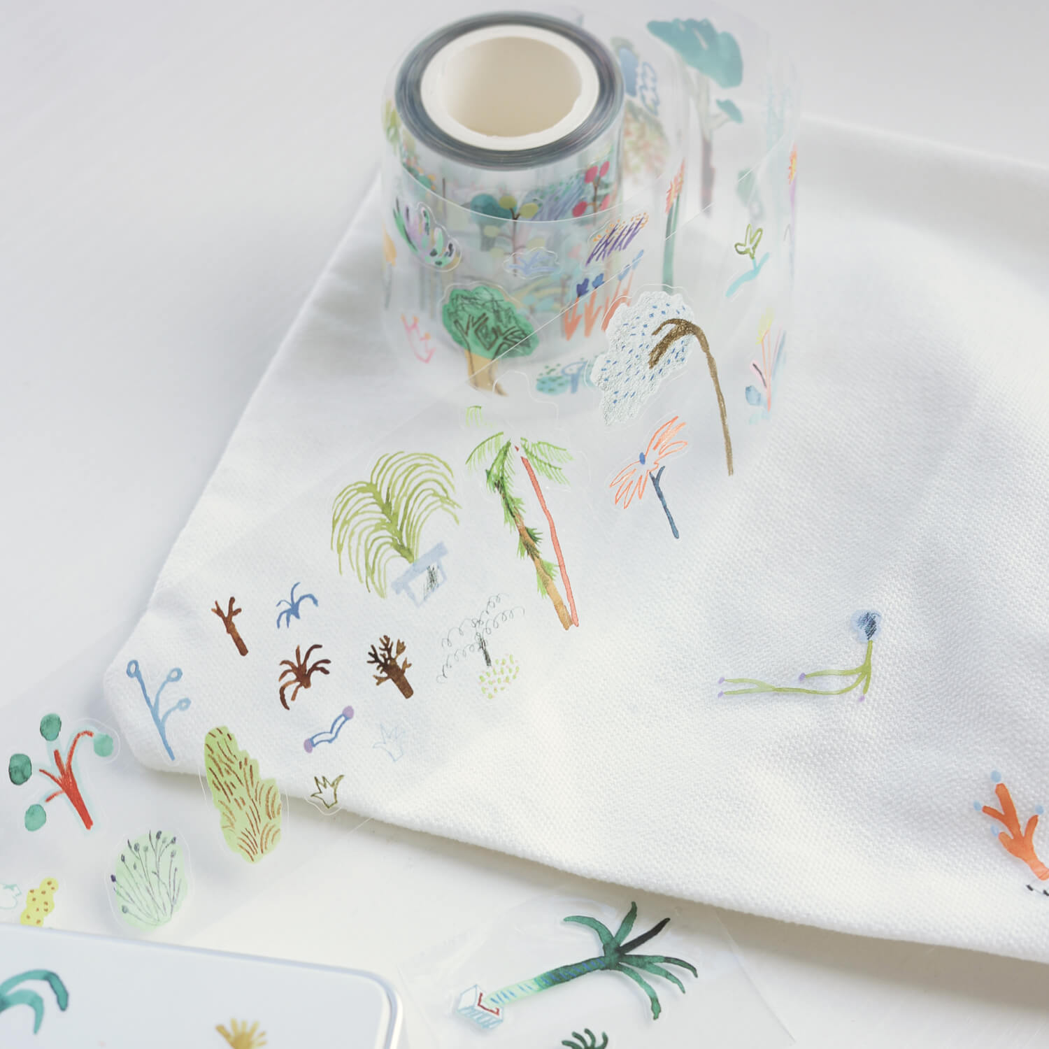 Bieguan Kiss Cut PET Tape - 99 Plants