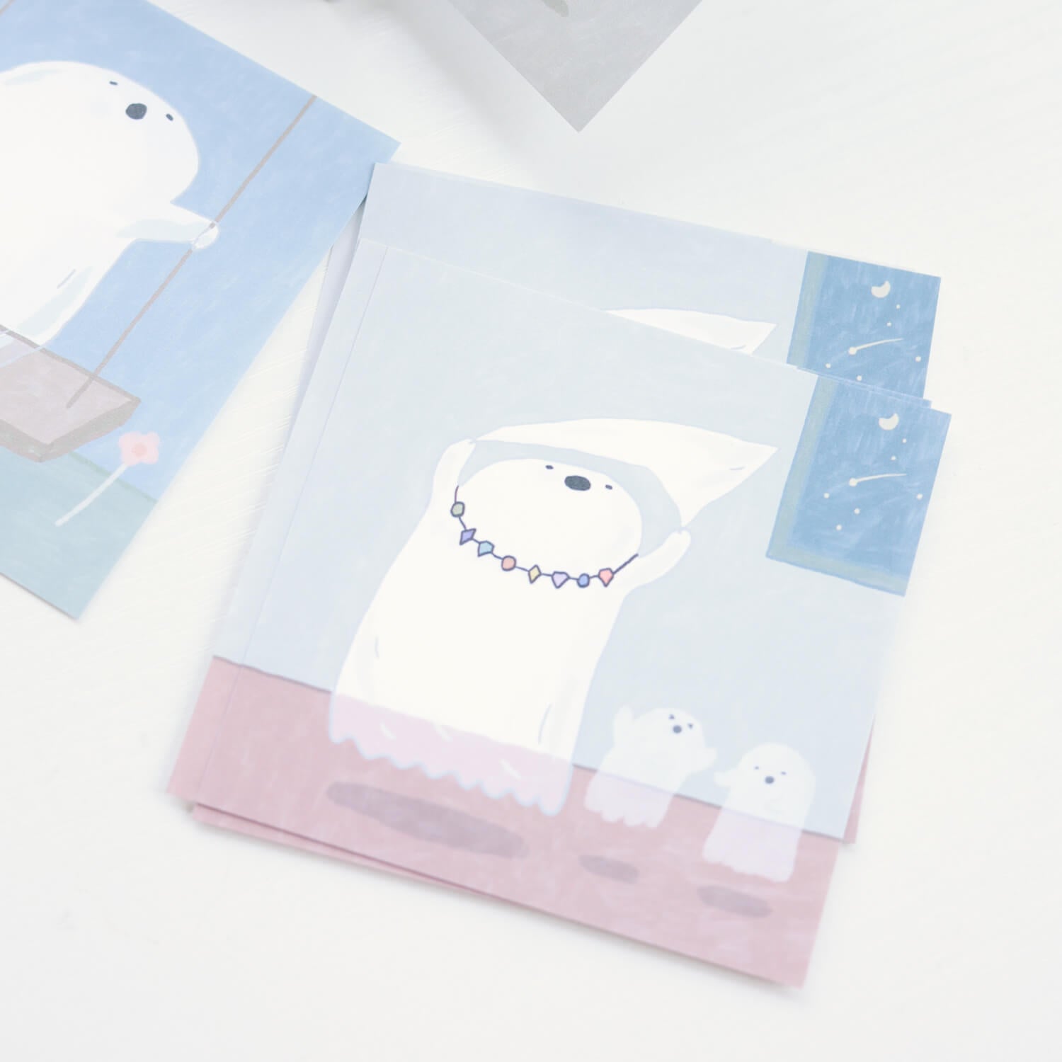 Bieguan Memo Set - Ghost
