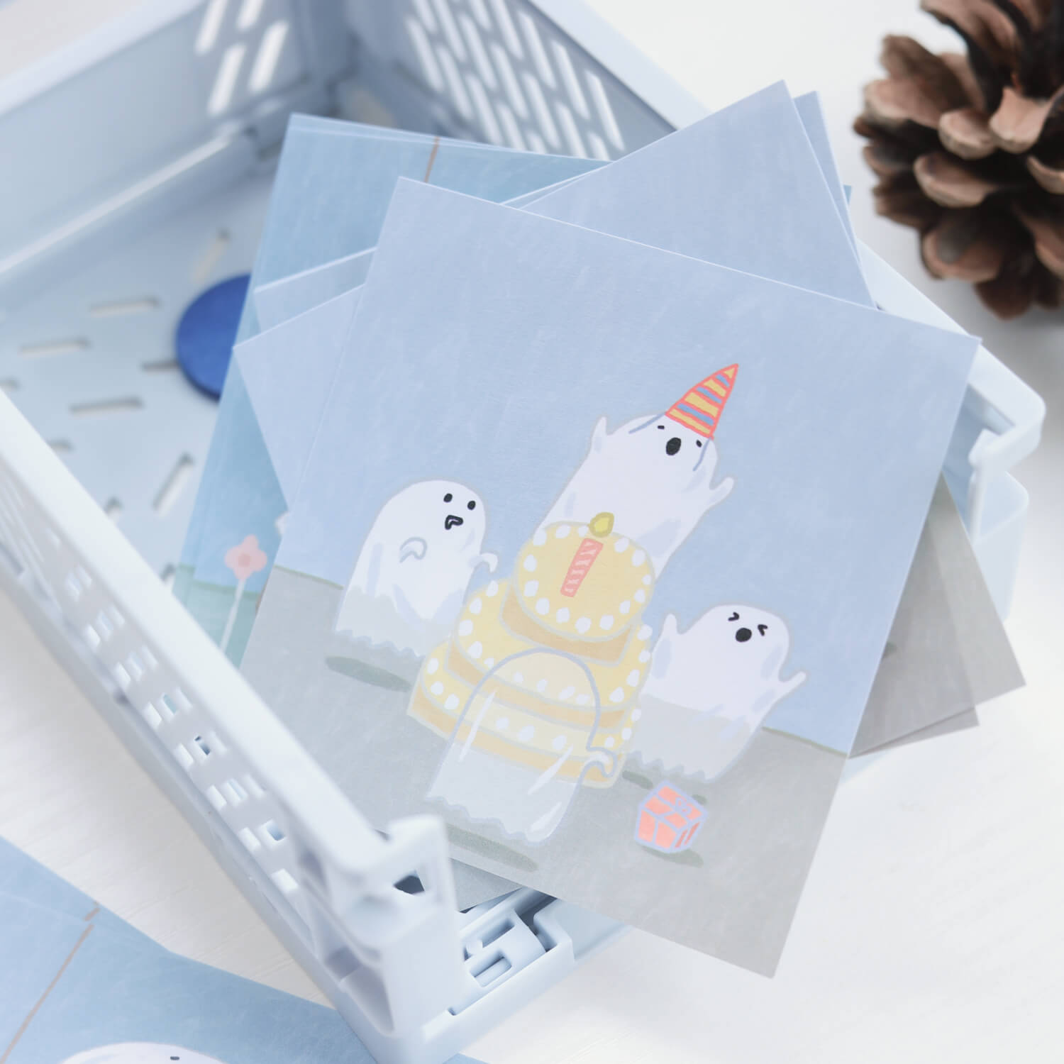 Bieguan Memo Set - Ghost