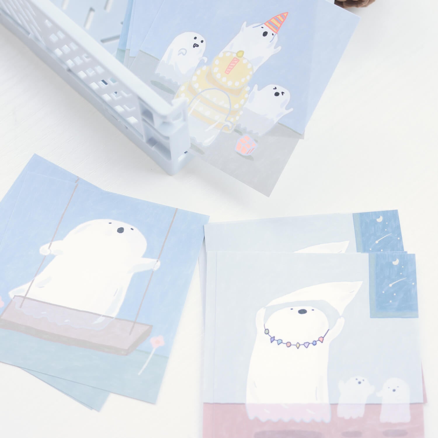 Bieguan Memo Set - Ghost