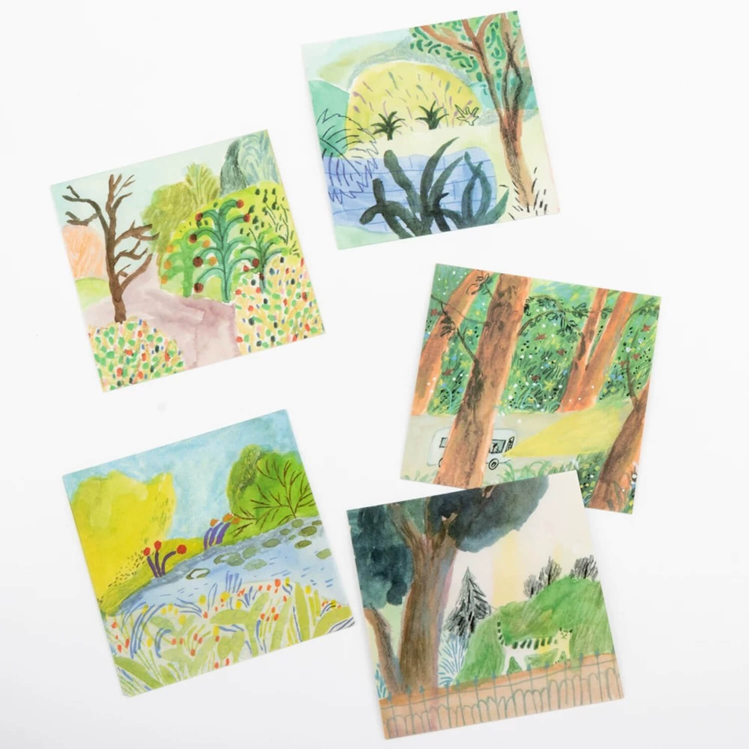Bieguan Memo Set - Nice Scenery