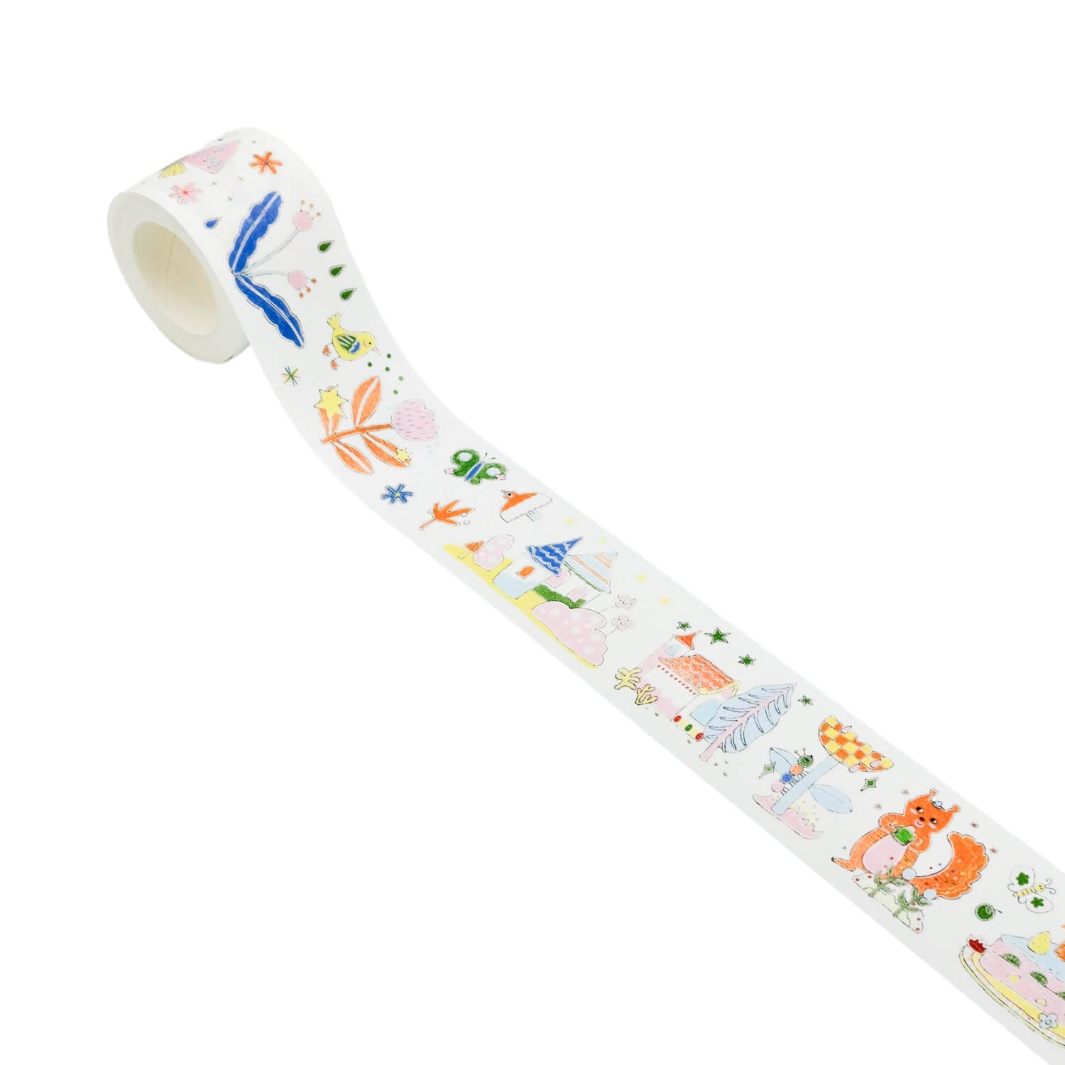 Blue Semi Kiss-Cut Masking Tape – Citrus Breeze