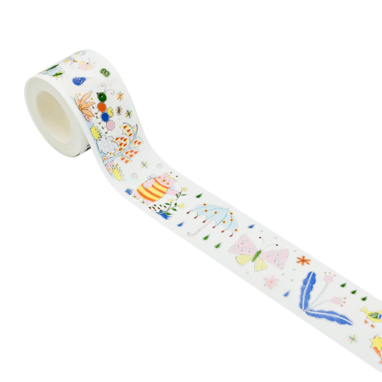 Blue Semi Kiss-Cut Masking Tape – Citrus Breeze