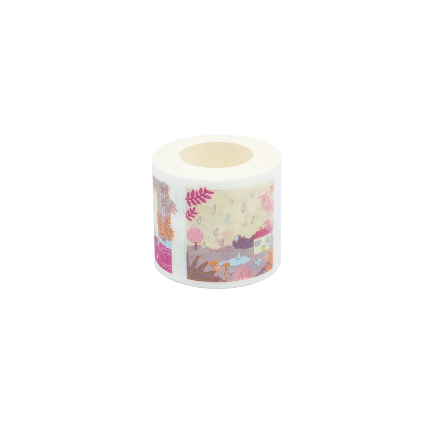 Blue Semi Kiss cut Masking Tape-Island Notes