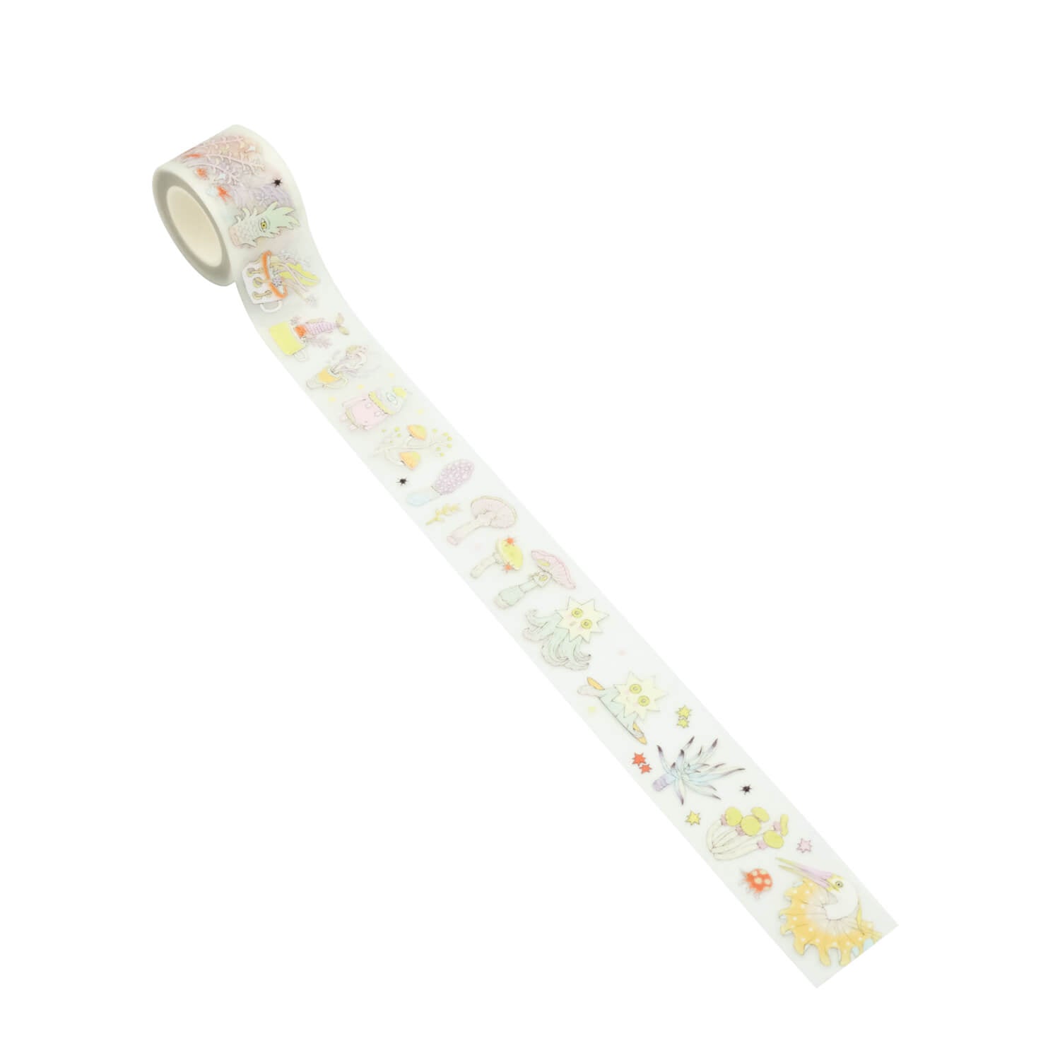 Blue Semi Kiss cut Masking Tape-Porto Witch