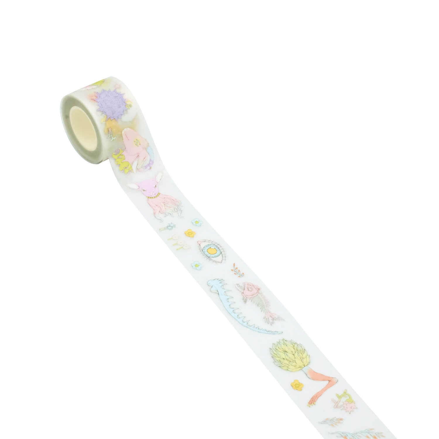 Blue Semi Kiss cut Masking Tape-Porto Witch