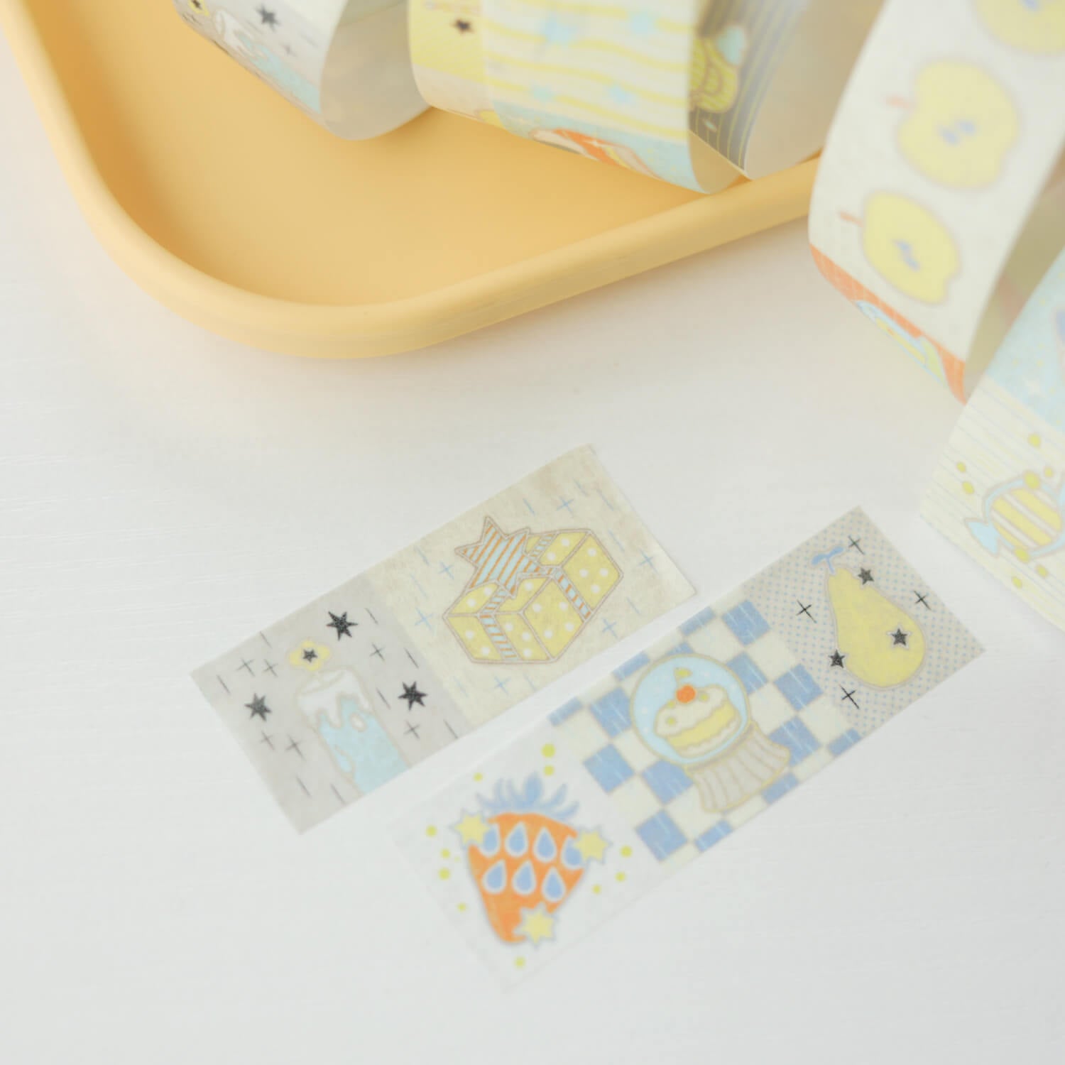 Blue Semi Masking Tape -Quiet Salt