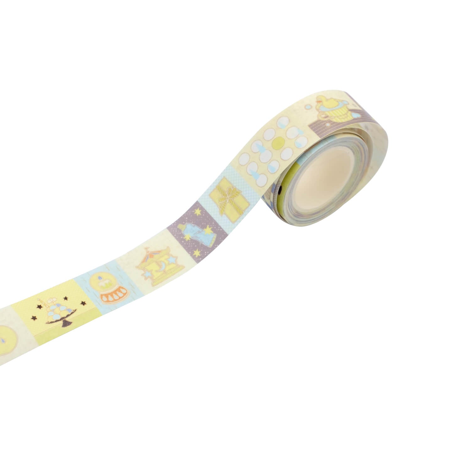 Blue Semi Masking Tape -Quiet Salt