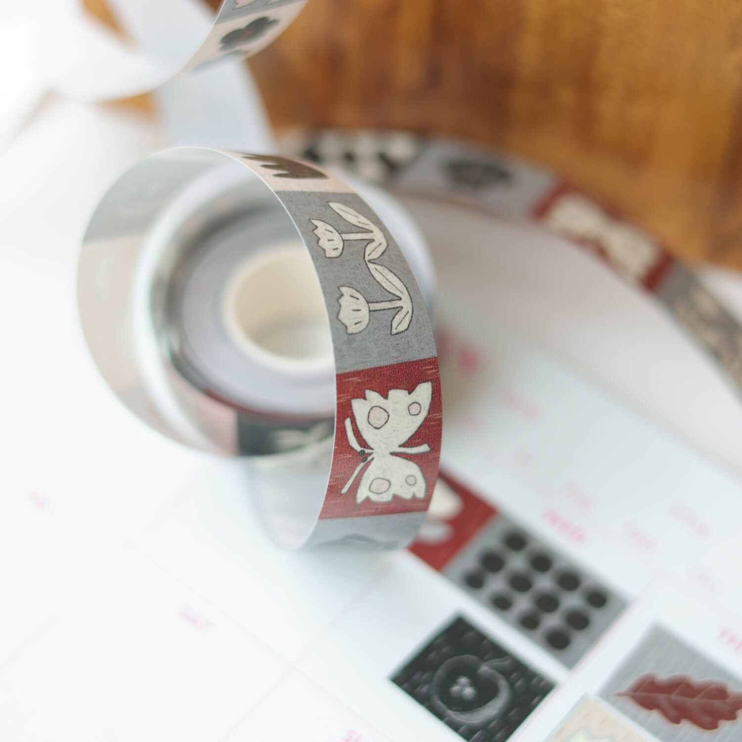 Blue Semi Masking Tape-The Faun’s Guess
