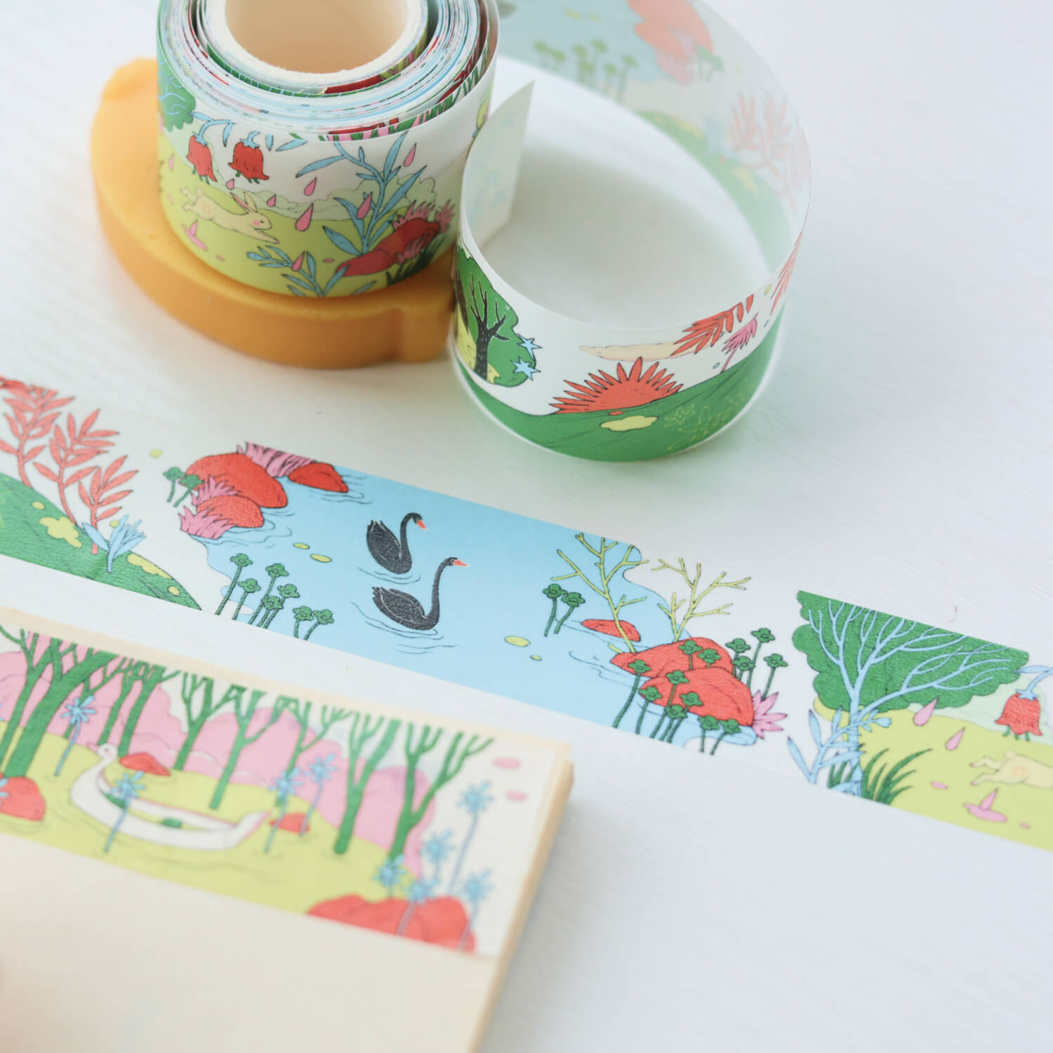 Blue Semi Masking Tape – Where Moss Grows