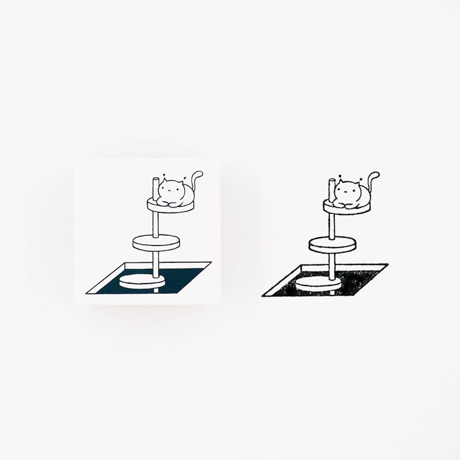 Sparking Moment Rubber Stamp Set – Meow Collection