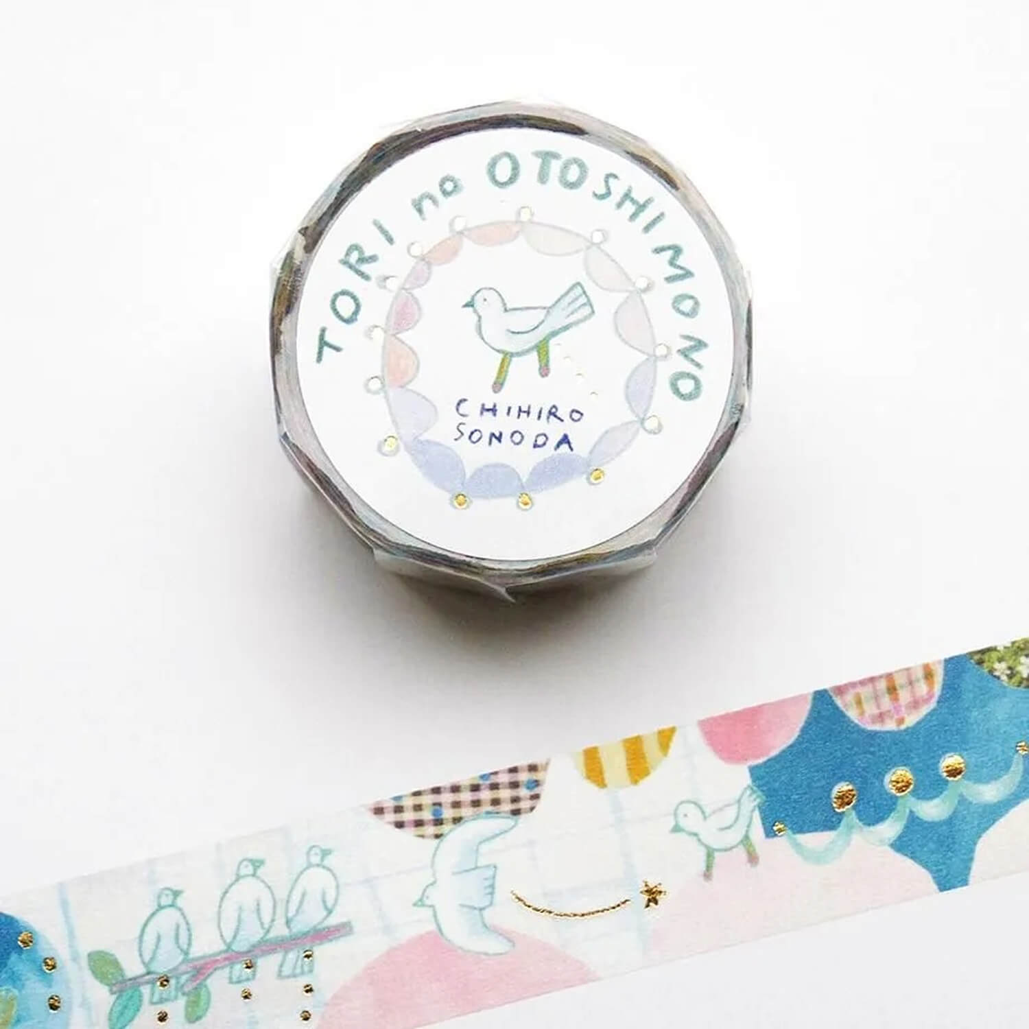 Chihiro Sonoda Foil Washi Tape – Bird Droppings