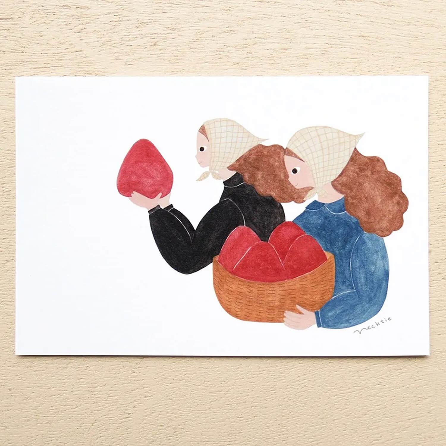 Necktie Postcard Pad – Someone’s Birthday Tomorrow
