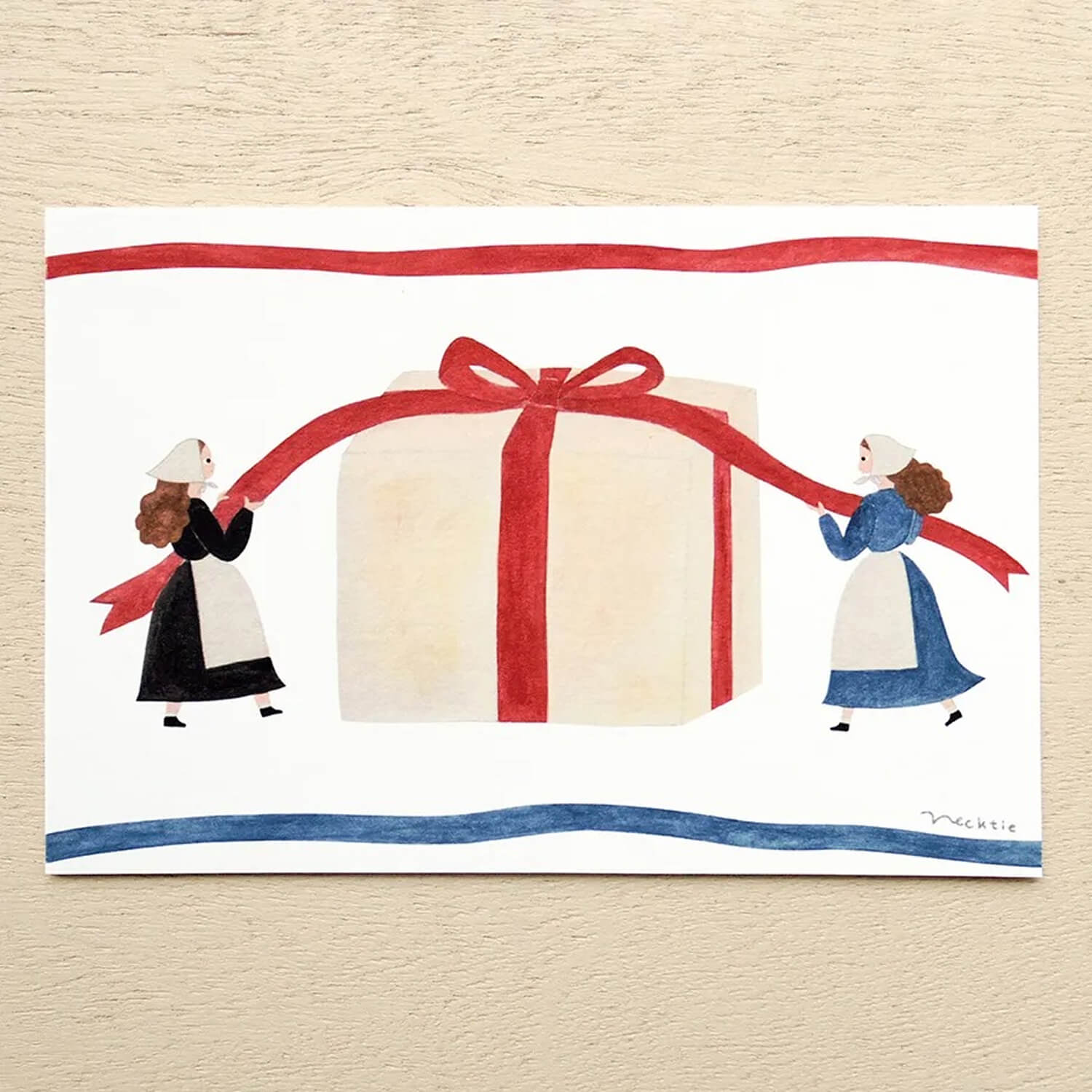 Necktie Postcard Pad – Someone’s Birthday Tomorrow