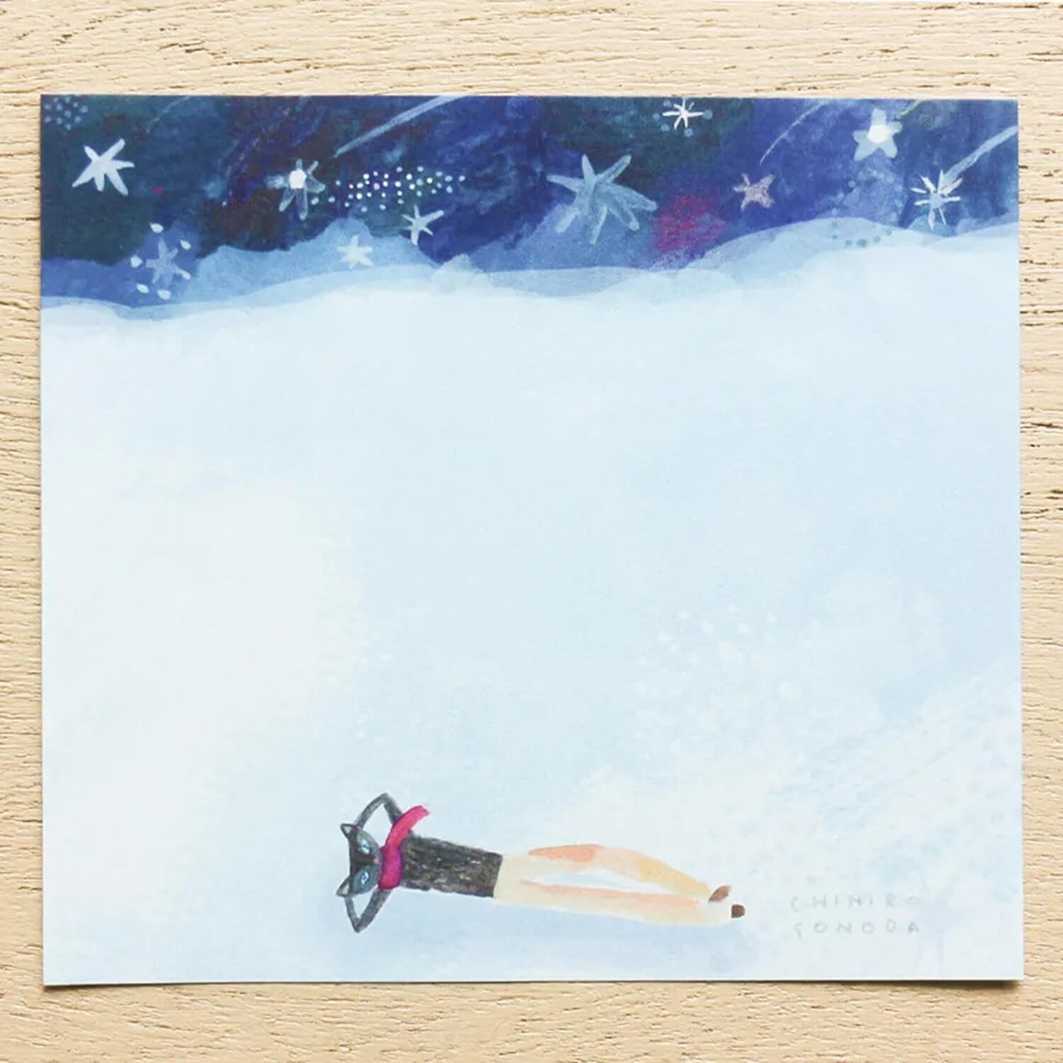 Chihiro Sonoda Memo Block - Falling Stars