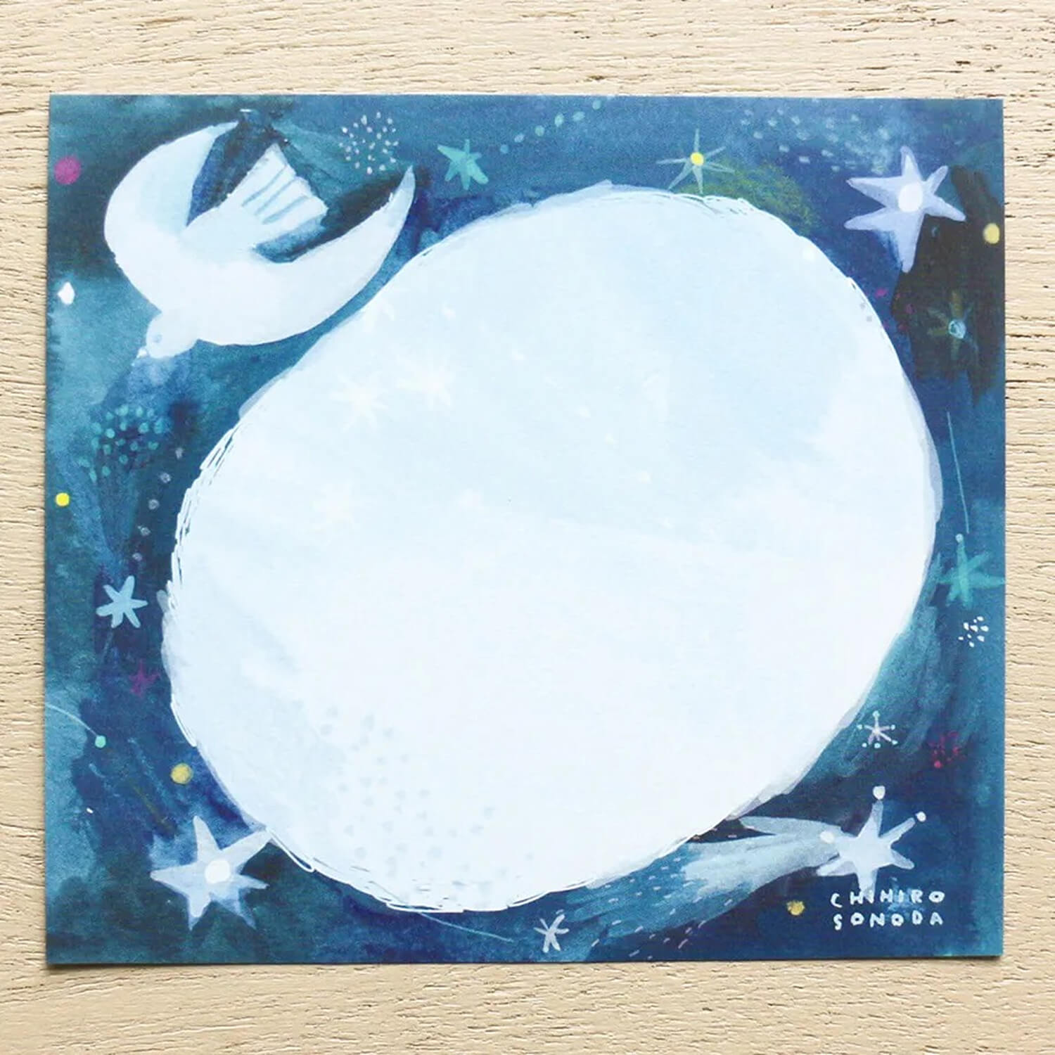 Chihiro Sonoda Memo Block - Falling Stars