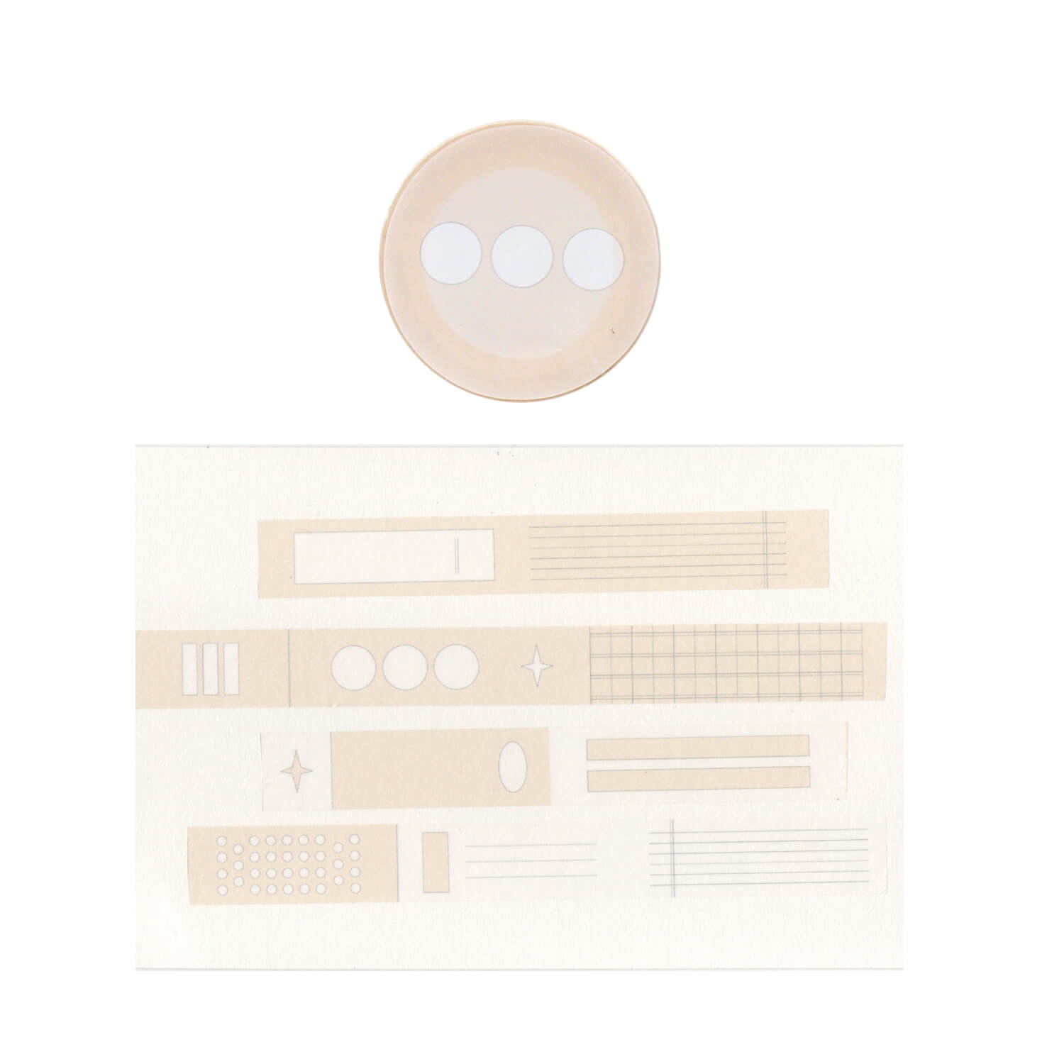 Clipclick Washi Tape – Basic Pattern