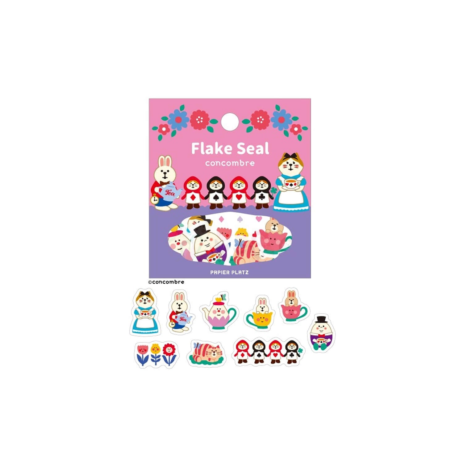 Concombre Flake Stickers – Alice in Flowerland