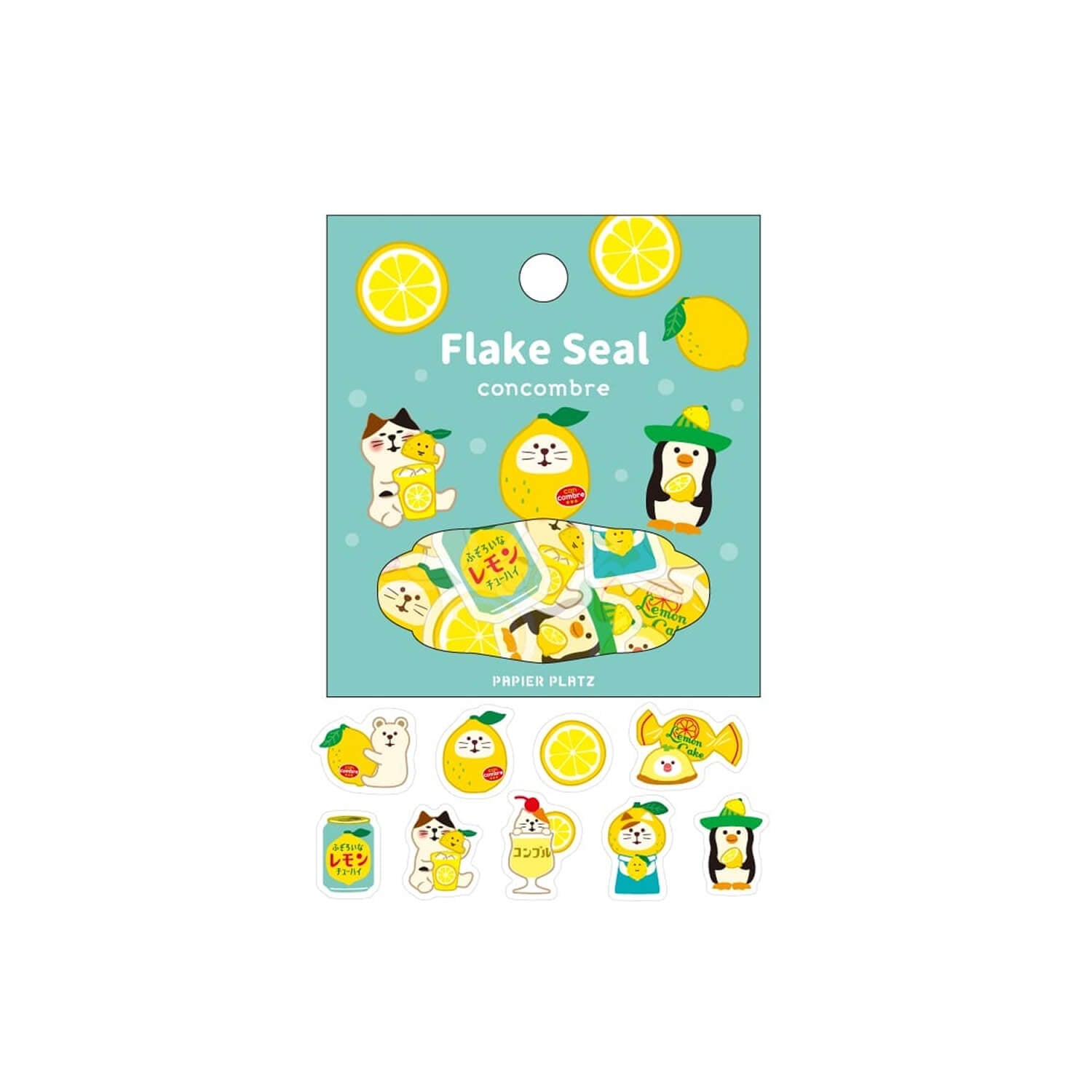 Concombre Flake Stickers – Lemons