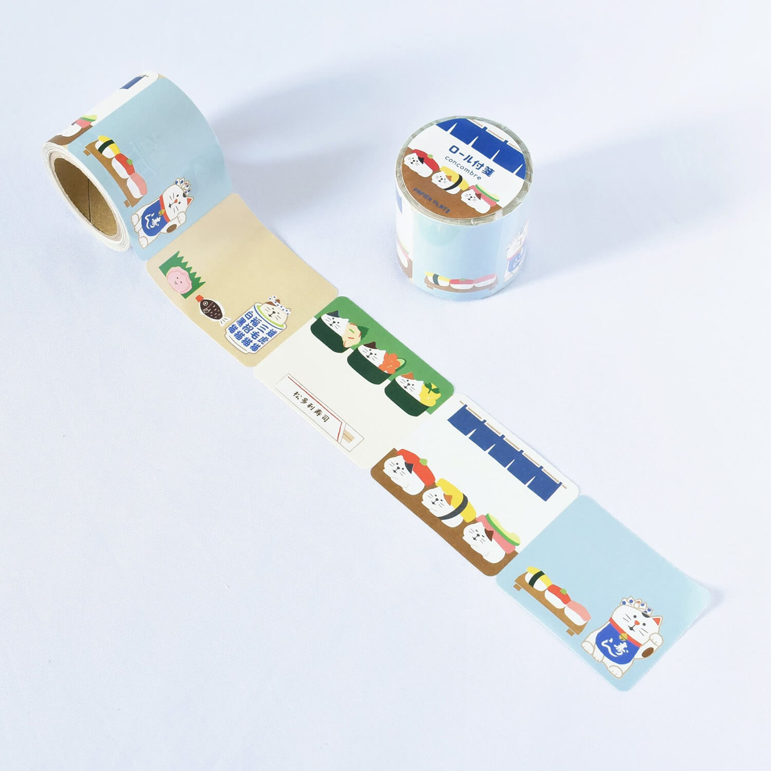 Concombre Roll Sticky Notes – Sushi Festival