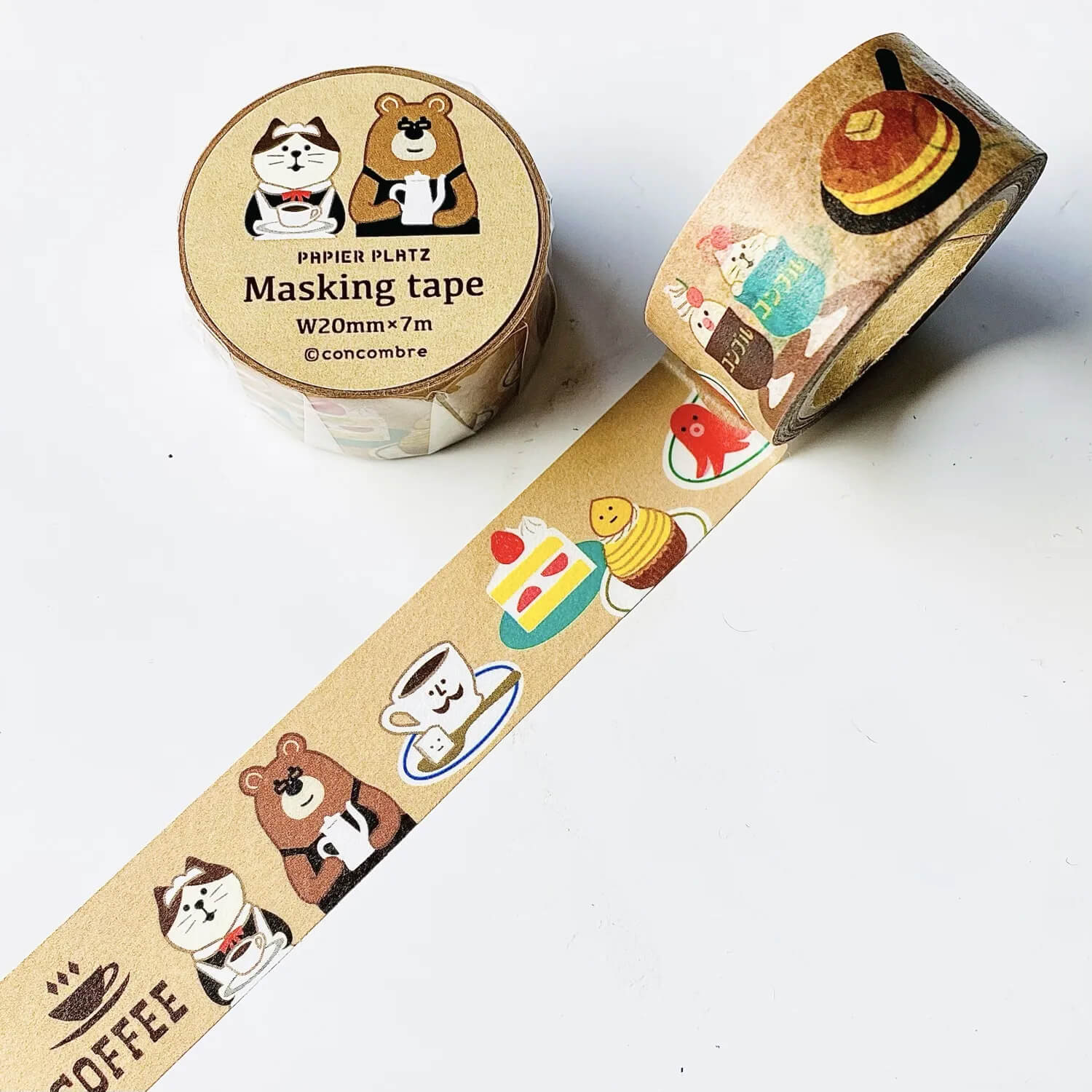 Concombre Washi Tape – Retro Kissaten