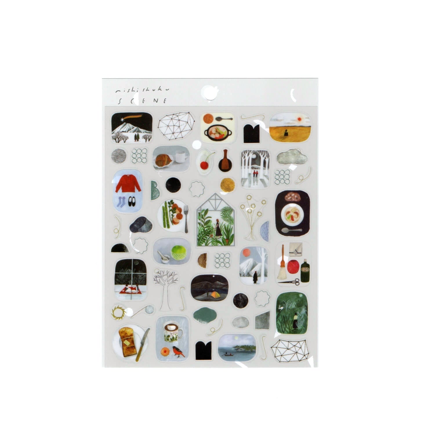 Cozyca Nishi Shuku Sticker Sheet – SCENE
